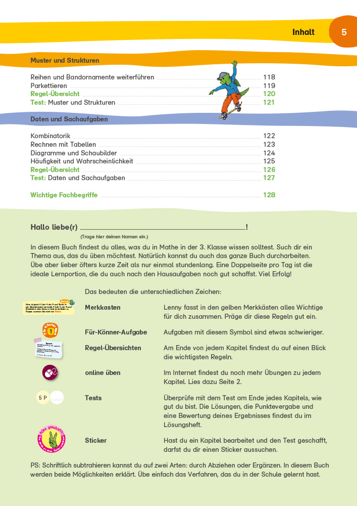 Klett Mein großes Trainingsbuch Mathematik 3. Klasse