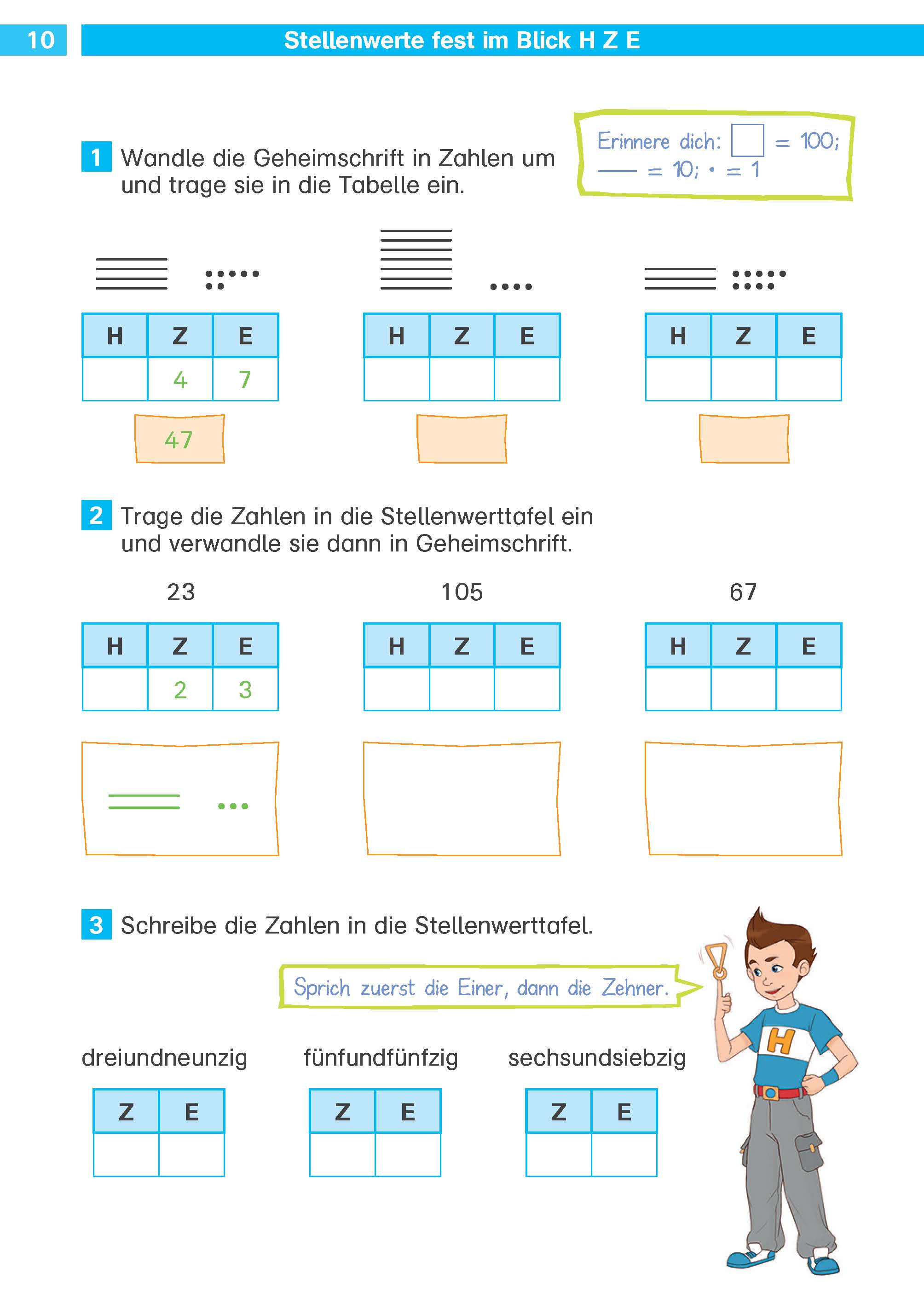 Klett Die Mathe-Helden: Kopfrechnen 3. Klasse