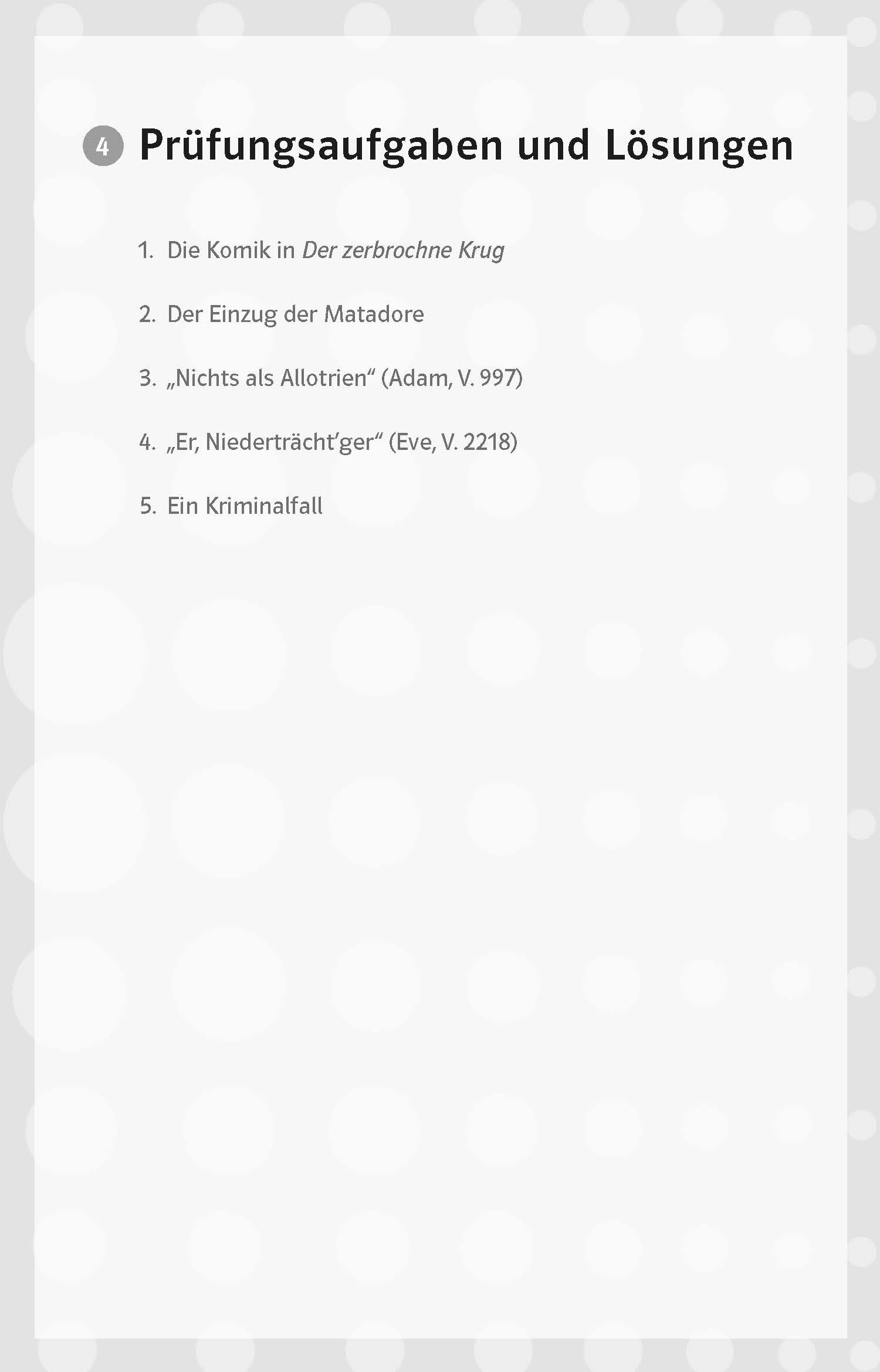 Klett Lektürehilfen Heinrich von Kleist, Der zerbrochne Krug