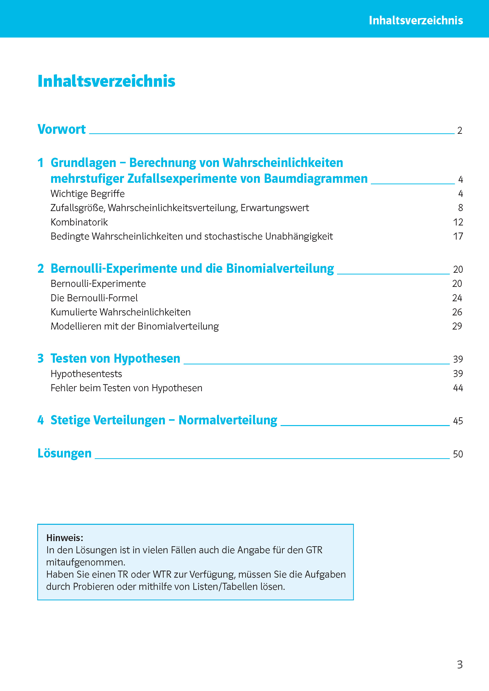 Klett Sicher im Abi 10-Minuten-Training Mathematik Stochastik