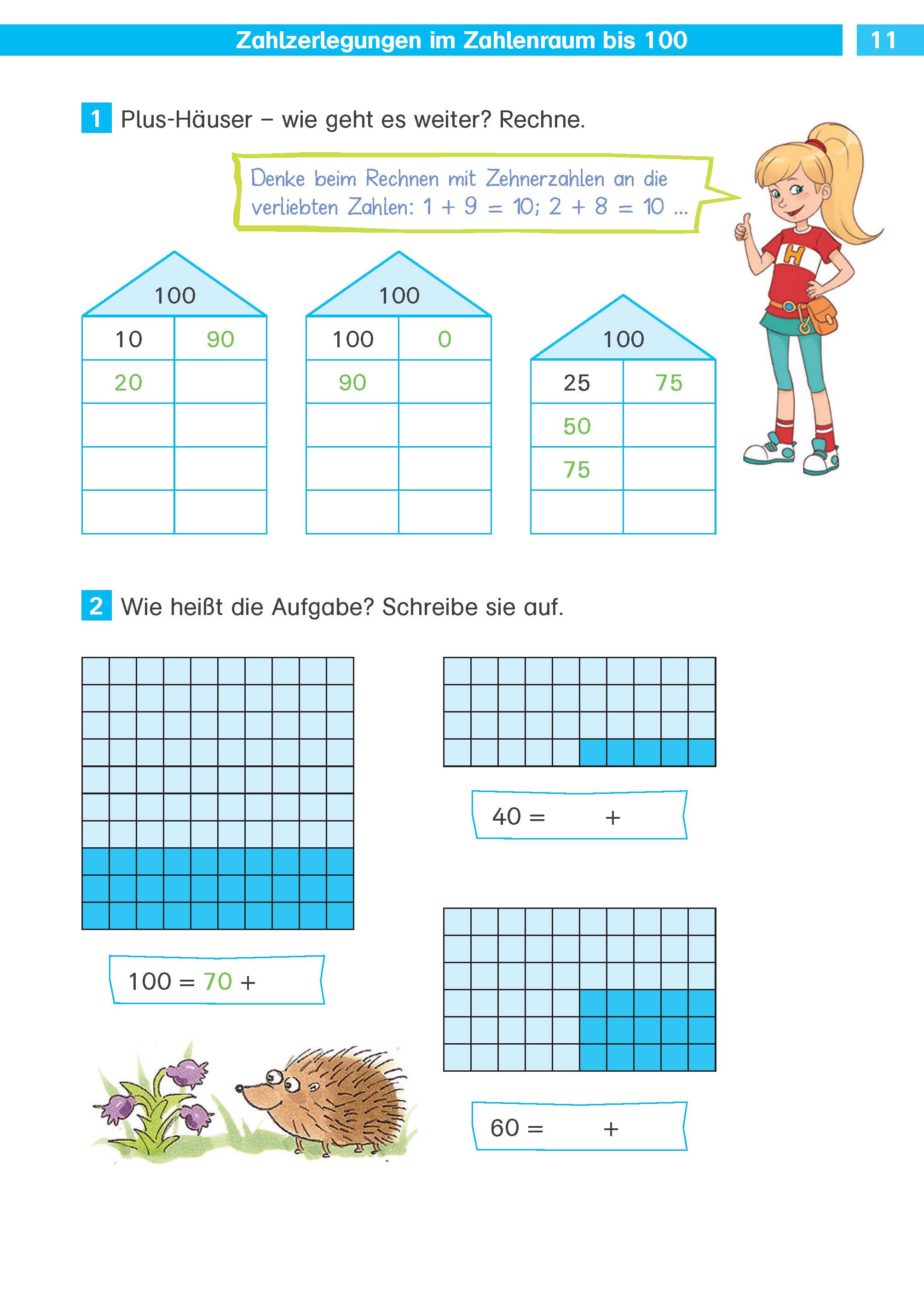 Klett Die Mathe-Helden: Kopfrechnen 3. Klasse