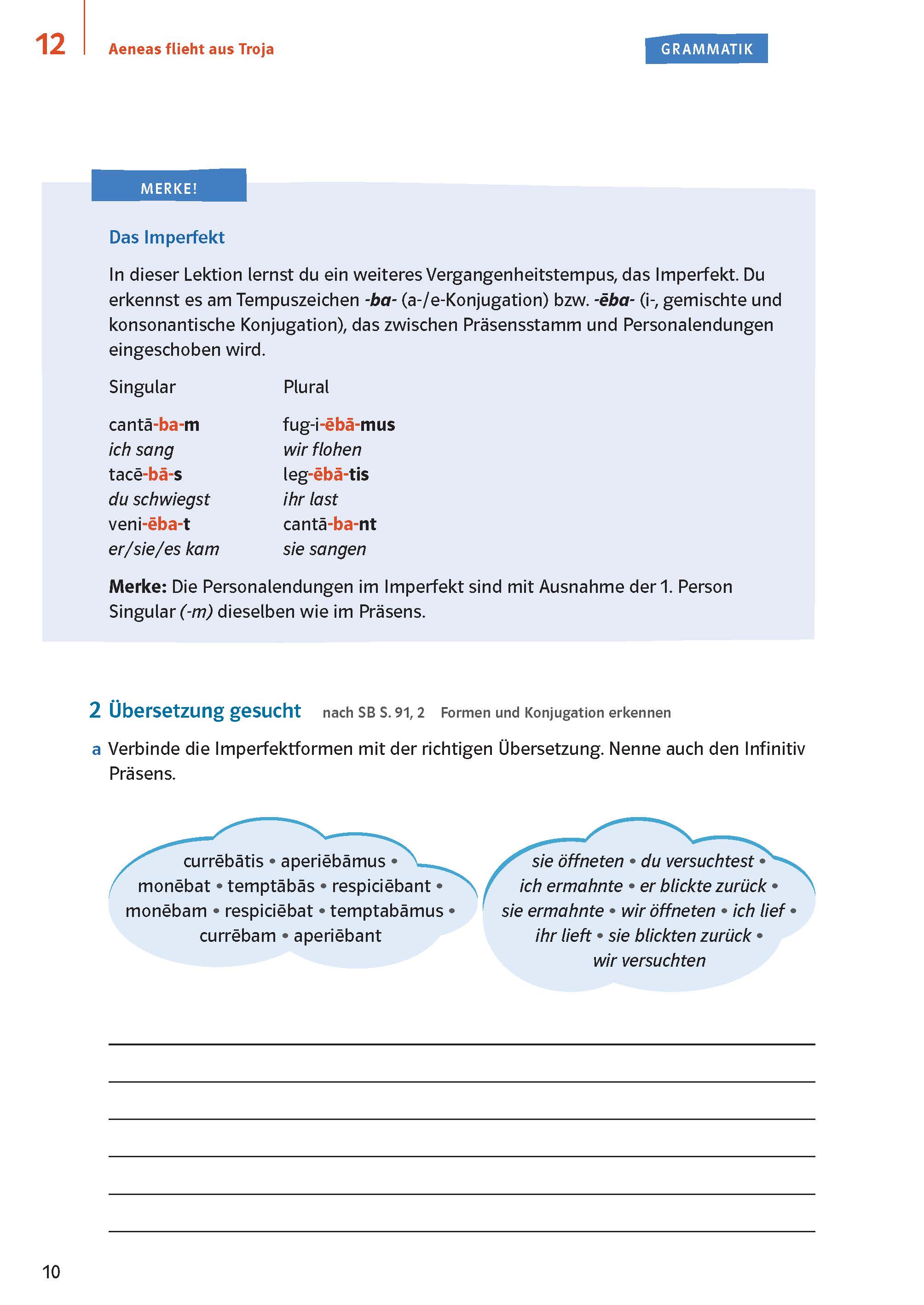 Pontes 2 Gesamtband (ab 2020) - Das Trainingsbuch zum Schulbuch 2. Lernjahr