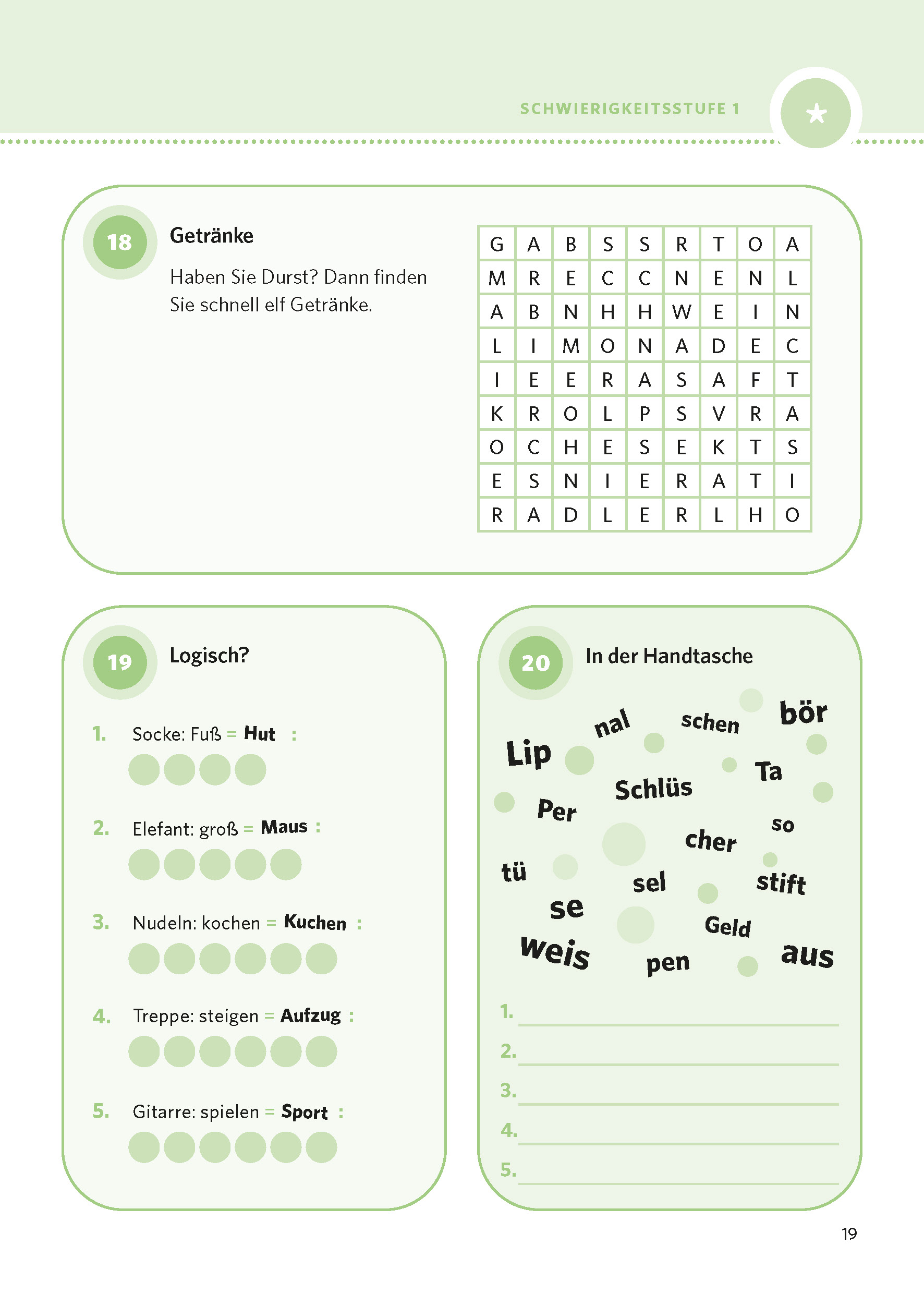 PONS Deutsch als Fremdsprache zum Quizzen