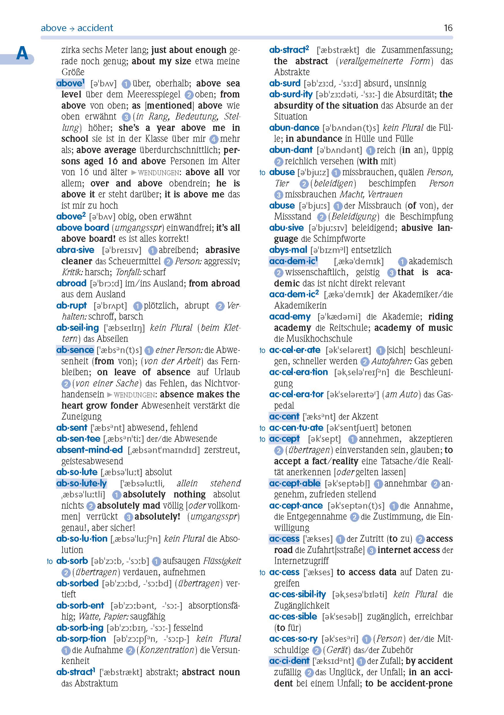 PONS Express Wörterbuch Englisch