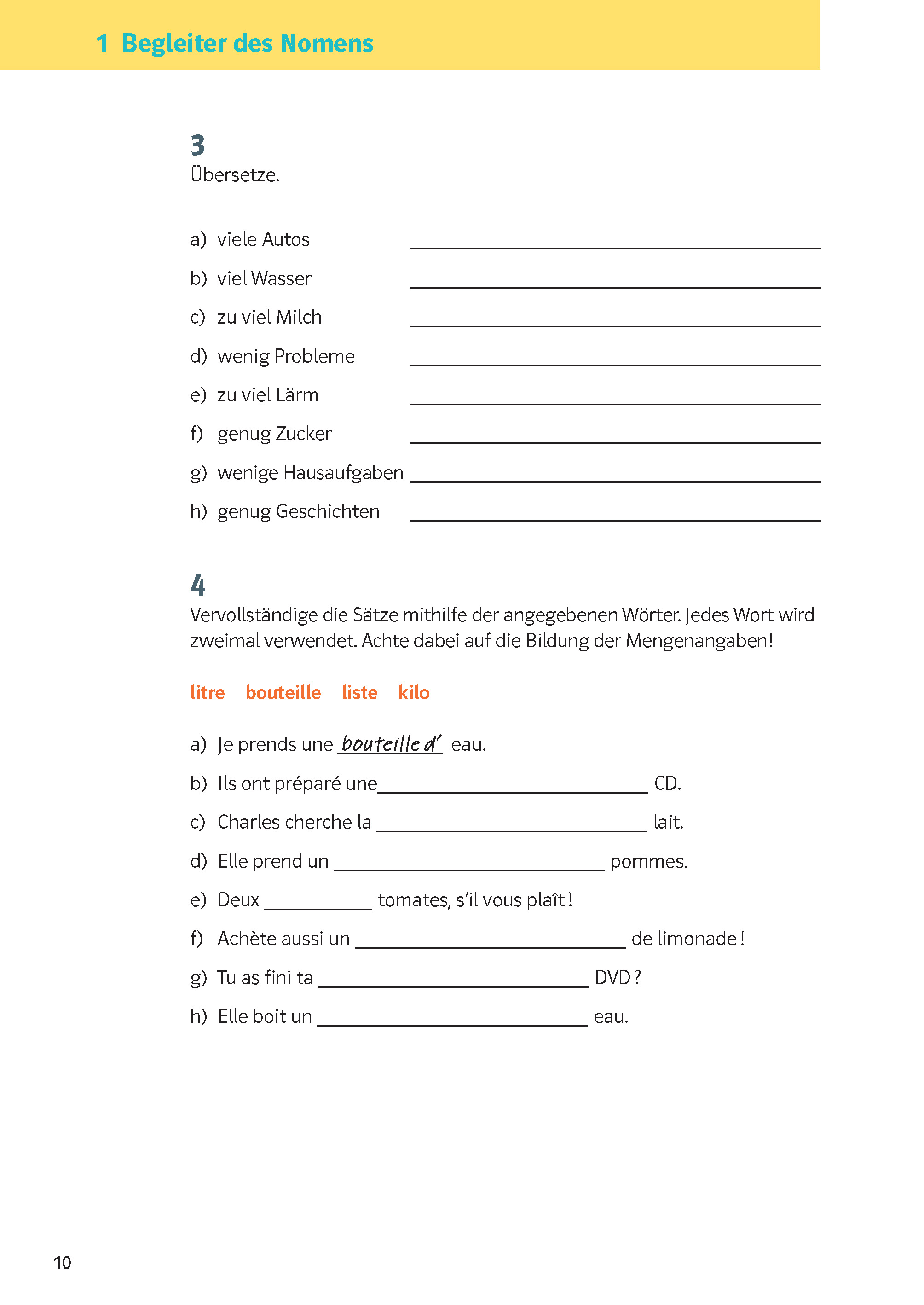 Klett KomplettTrainer Gymnasium Französisch 2. Lernjahr