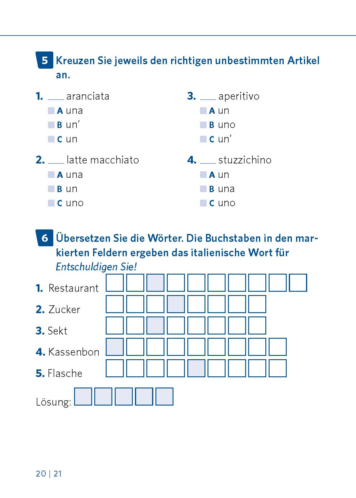 Langenscheidt 5 Minuten Italienisch