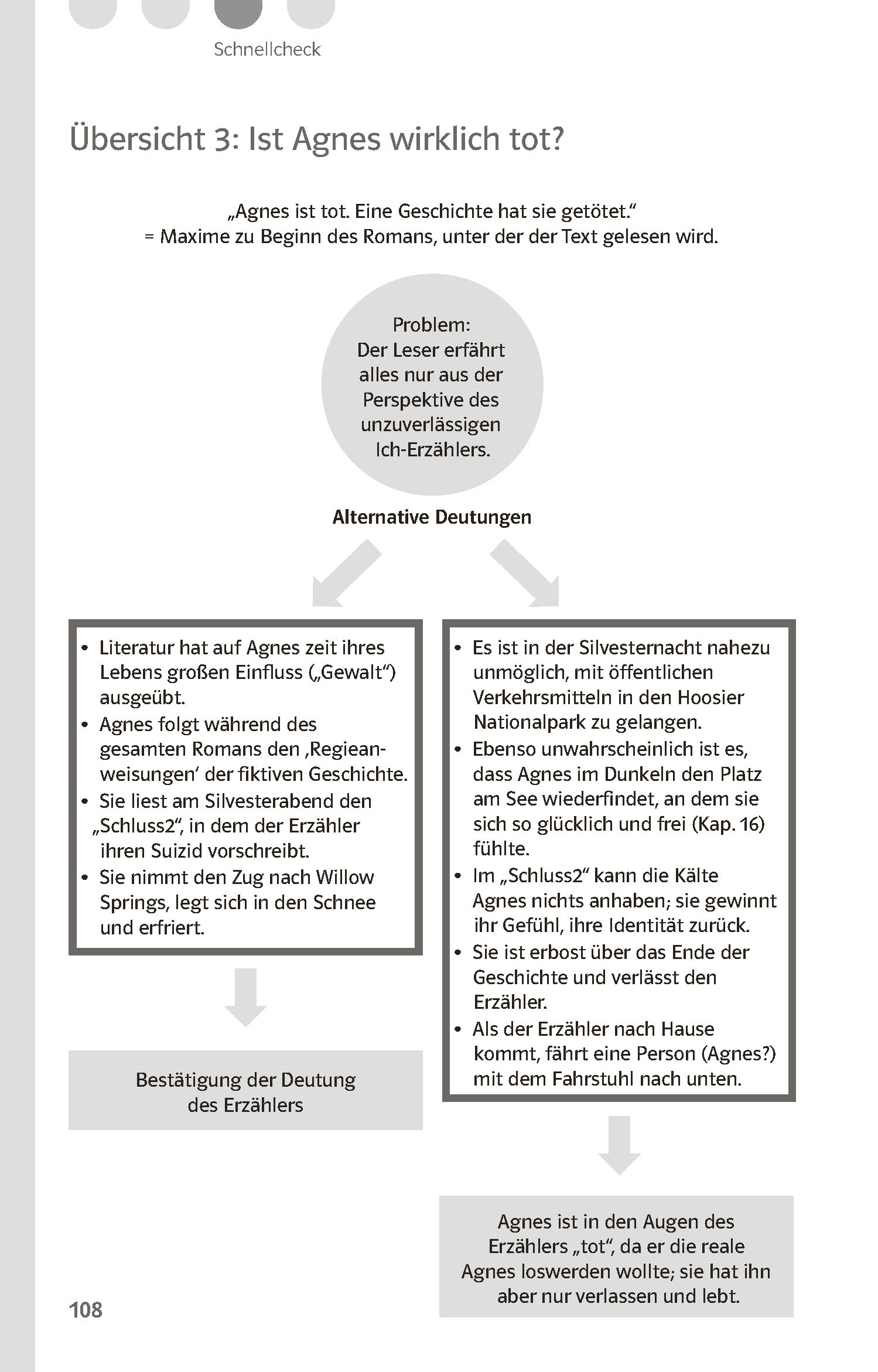 Klett Lektürehilfen Peter Stamm, Agnes