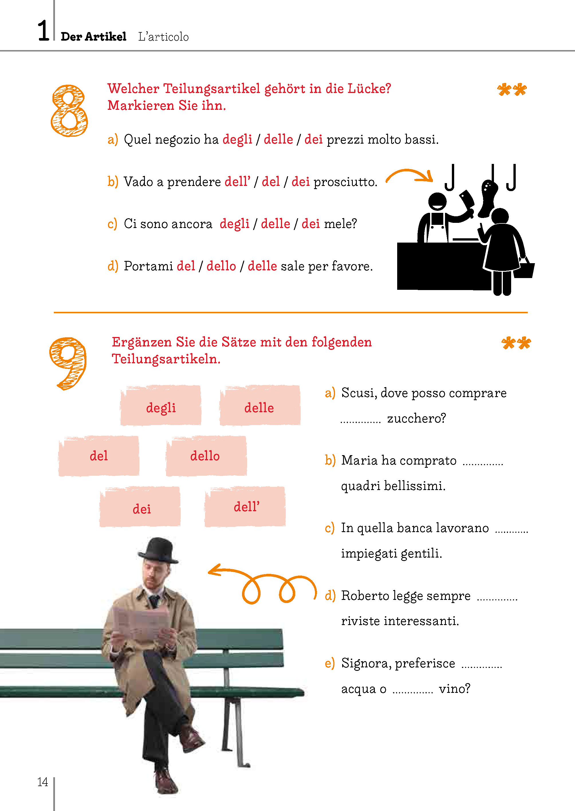 Langenscheidt Übungsbuch Grammatik Bild für Bild Italienisch