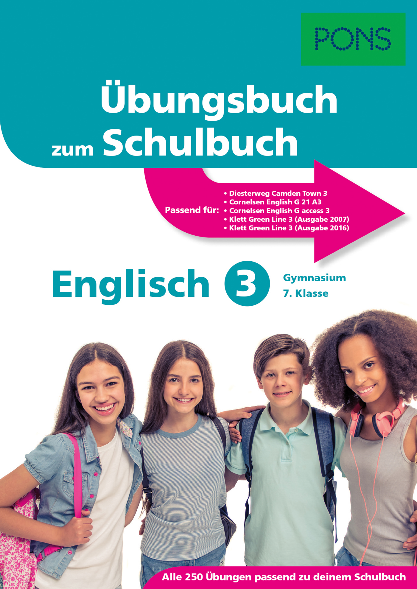 PONS Übungsbuch zum Schulbuch Englisch 3 Gymnasium