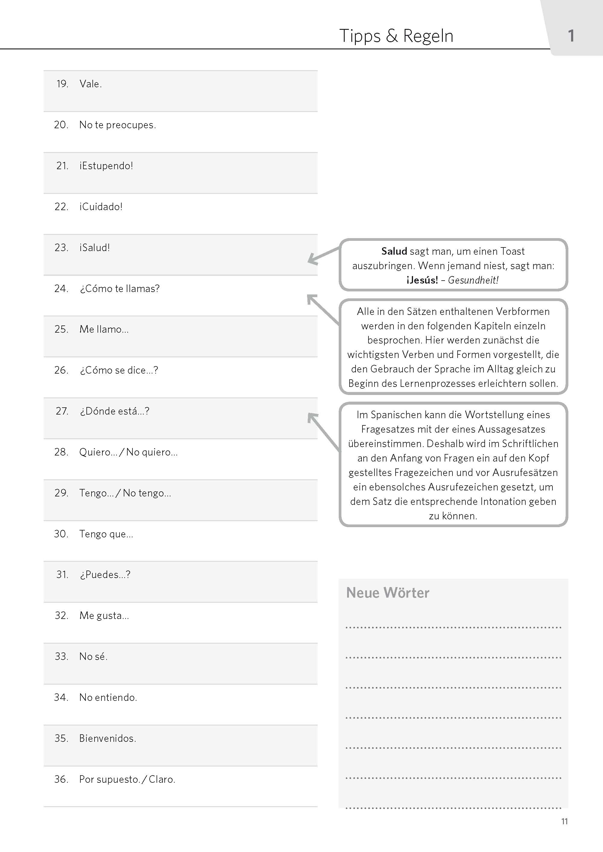 PONS Satz für Satz Spanisch A1