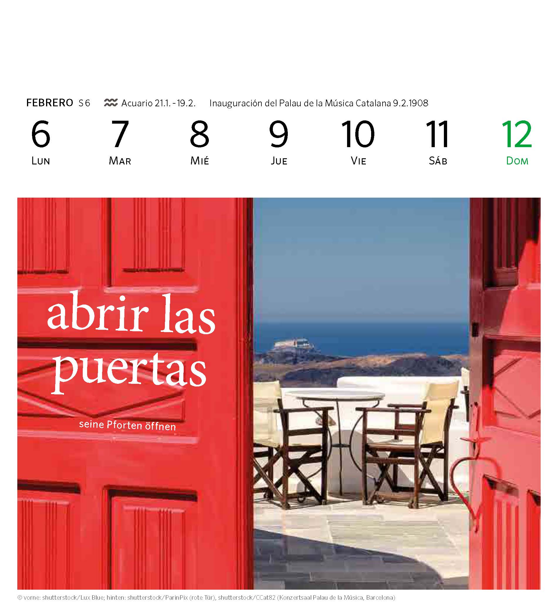 PONS Sprachkalender Spanisch 2023