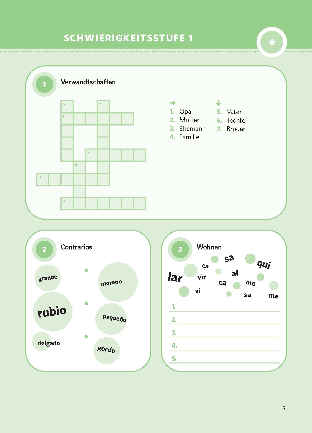 PONS Sprachrätsel Spanisch