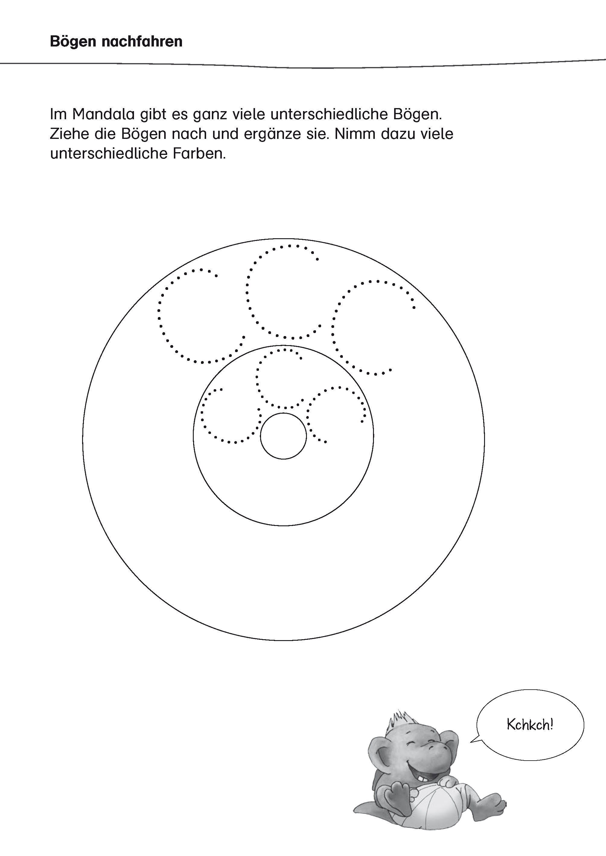 Klett Die kleinen Lerndrachen: Fit für den Schulstart: Mein großer Vorschulblock Schwungübungen