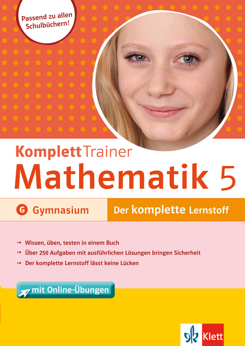 Klett Komplett Trainer Mathematik Gymnasium Klasse  5