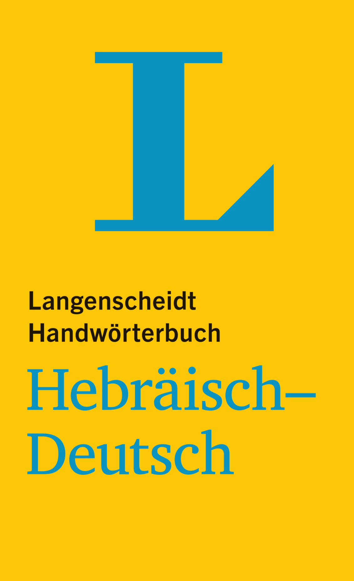 Langenscheidt Handwörterbuch Hebräisch-Deutsch