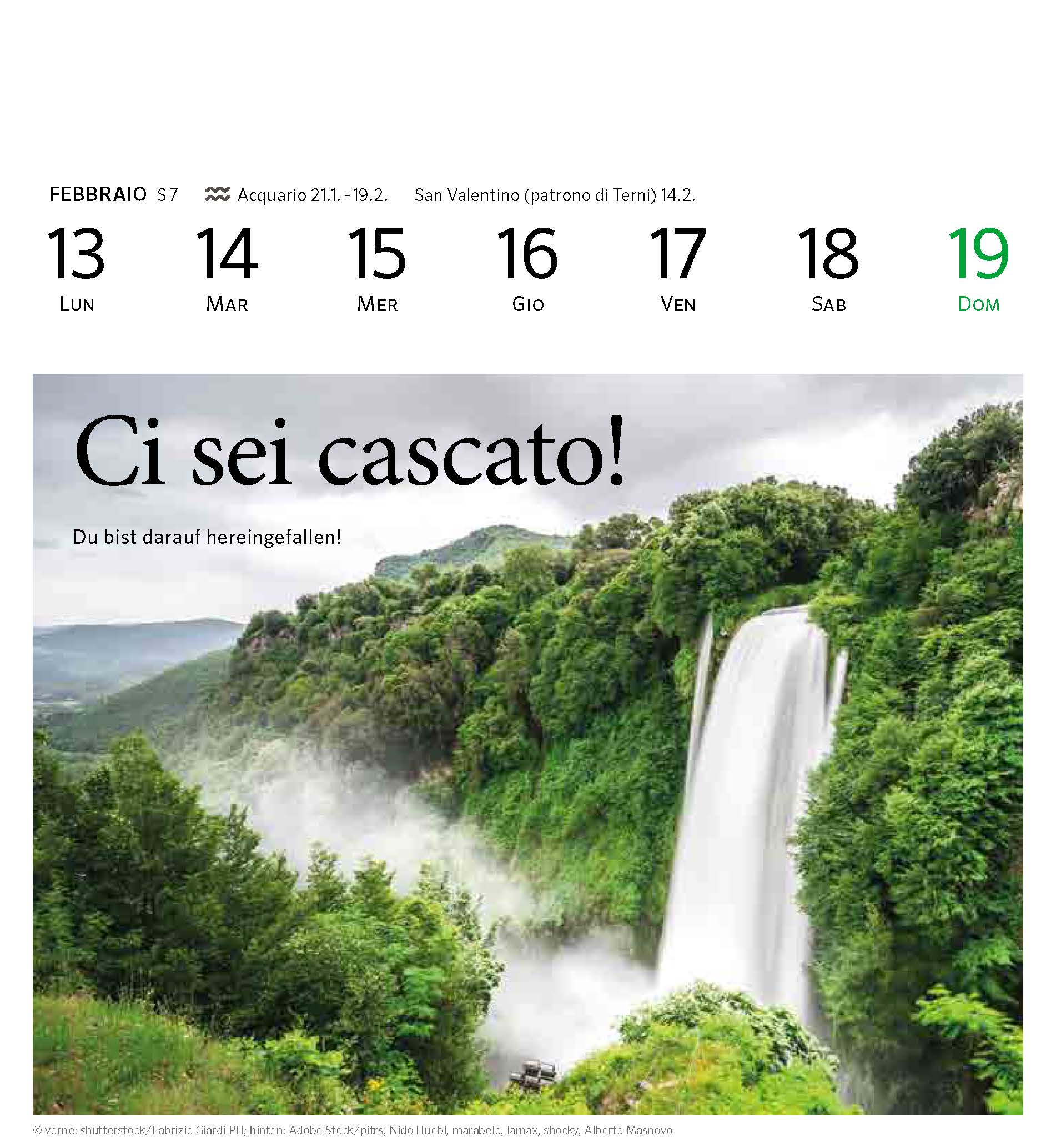 PONS Sprachkalender Italienisch 2023