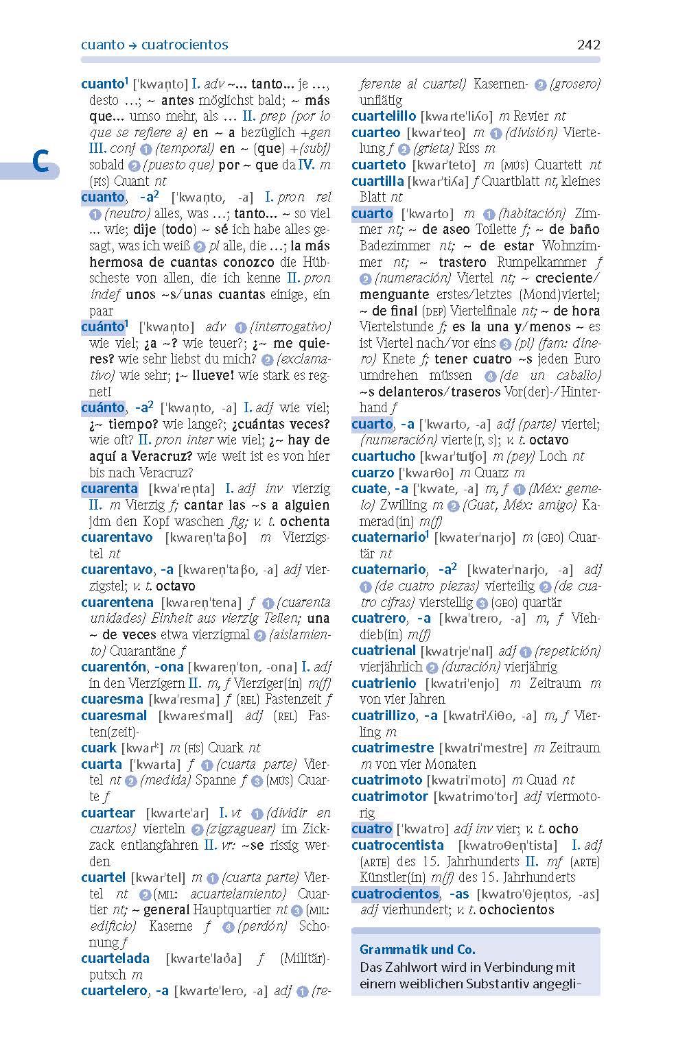 PONS Das große Schulwörterbuch Spanisch