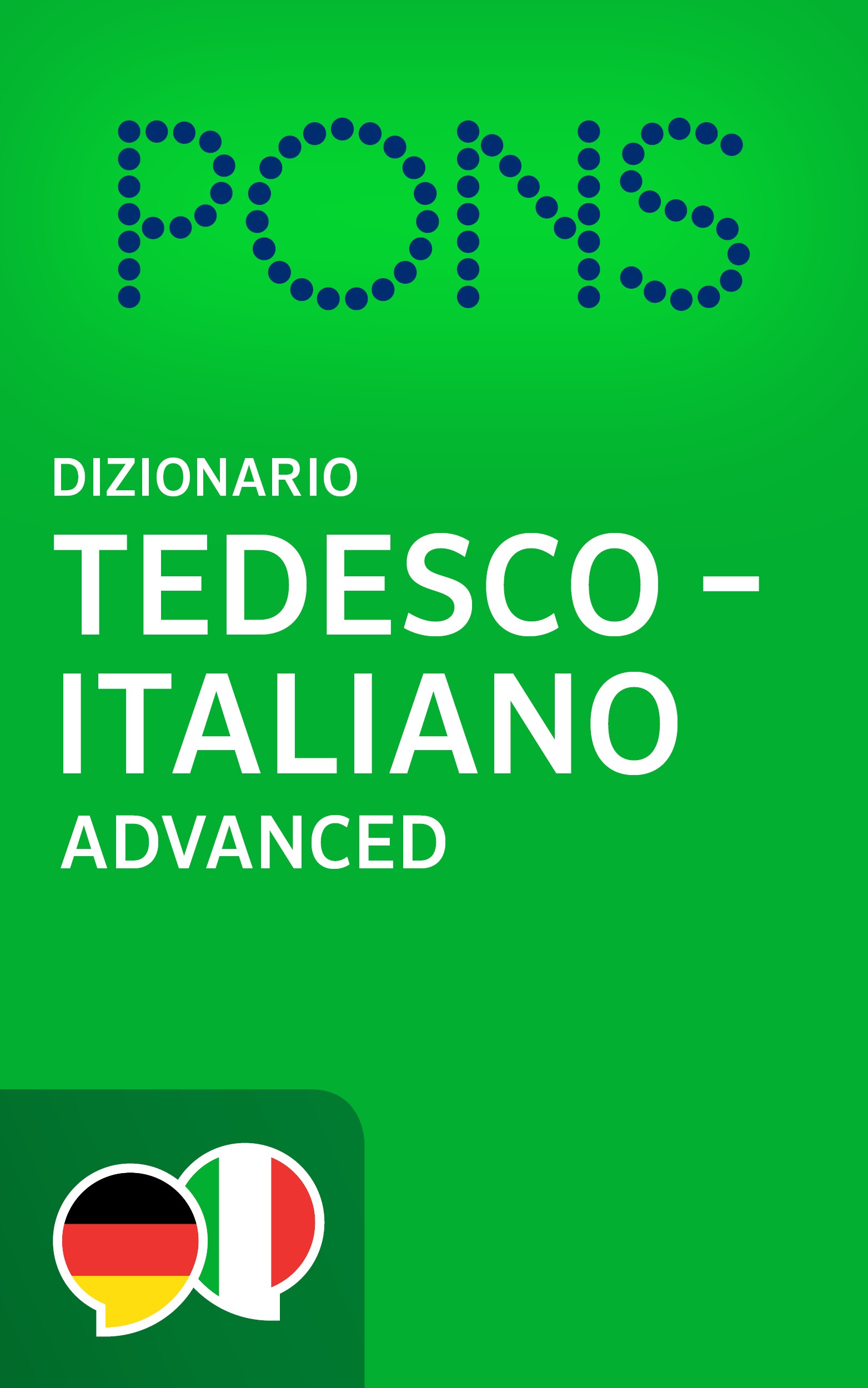 E-Book: PONS Dizionario Tedesco -> Italiano ADVANCED