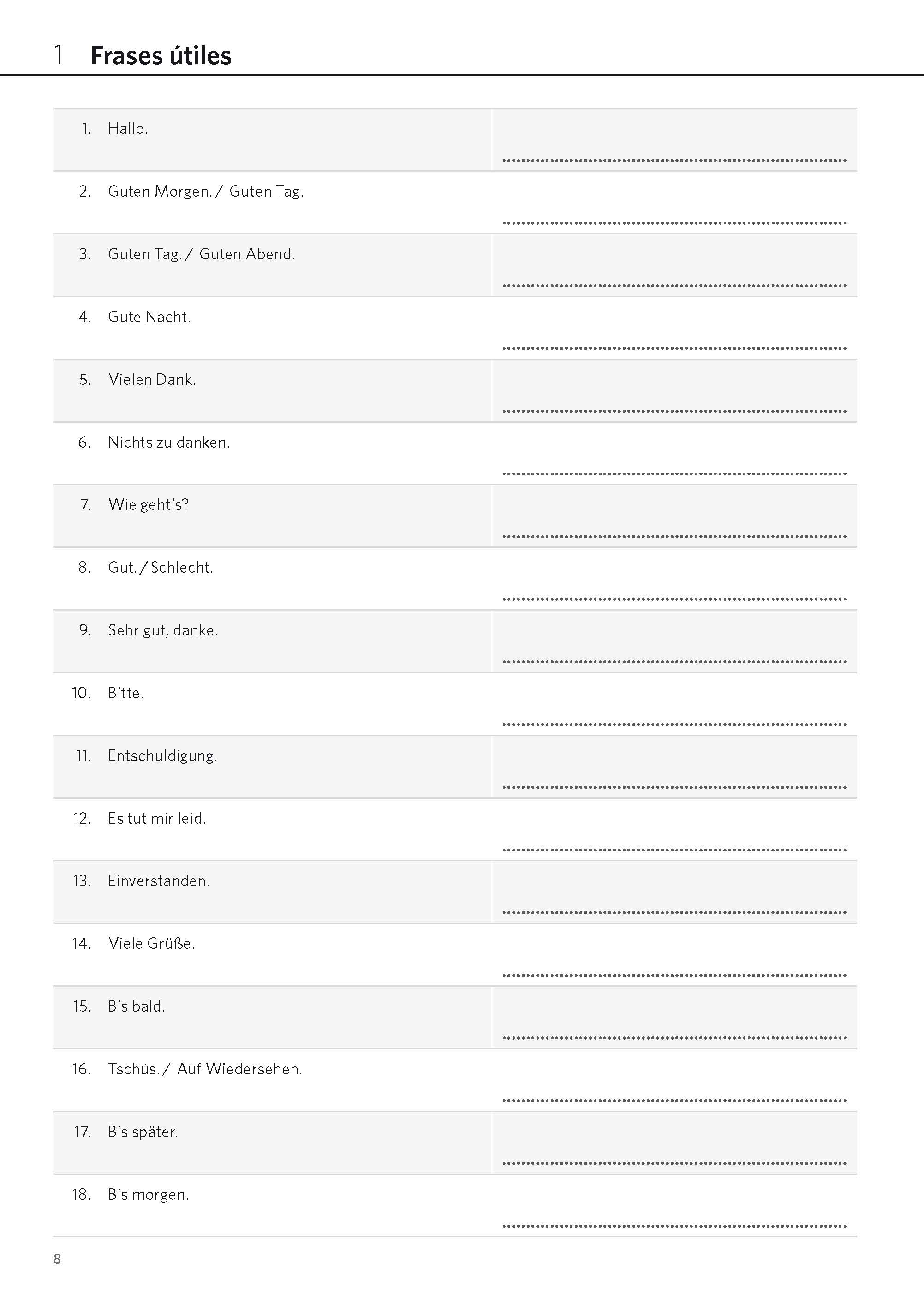 PONS Satz für Satz Spanisch A1