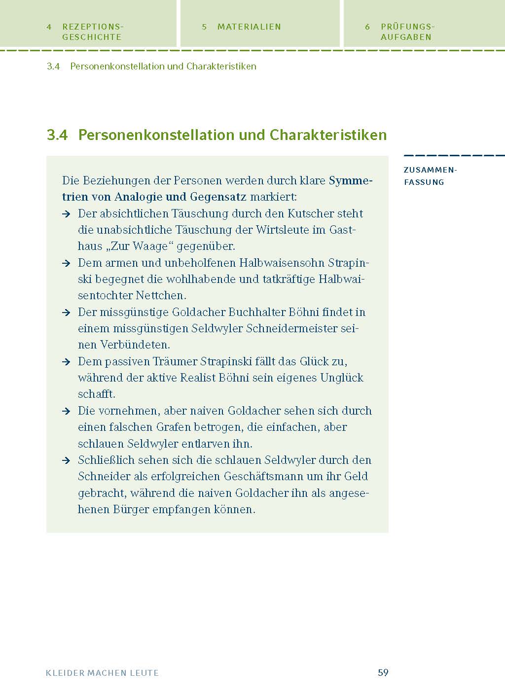 Kleider machen Leute von Gottfried Keller