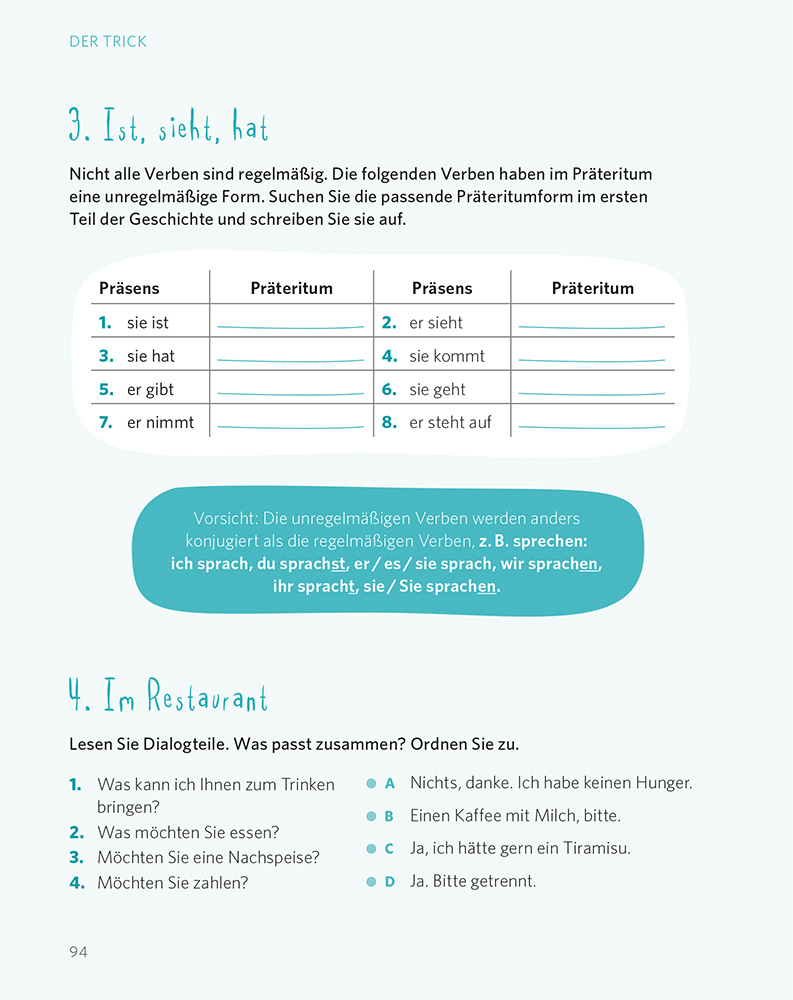 PONS Deutsch als Fremdsprache blicken statt büffeln