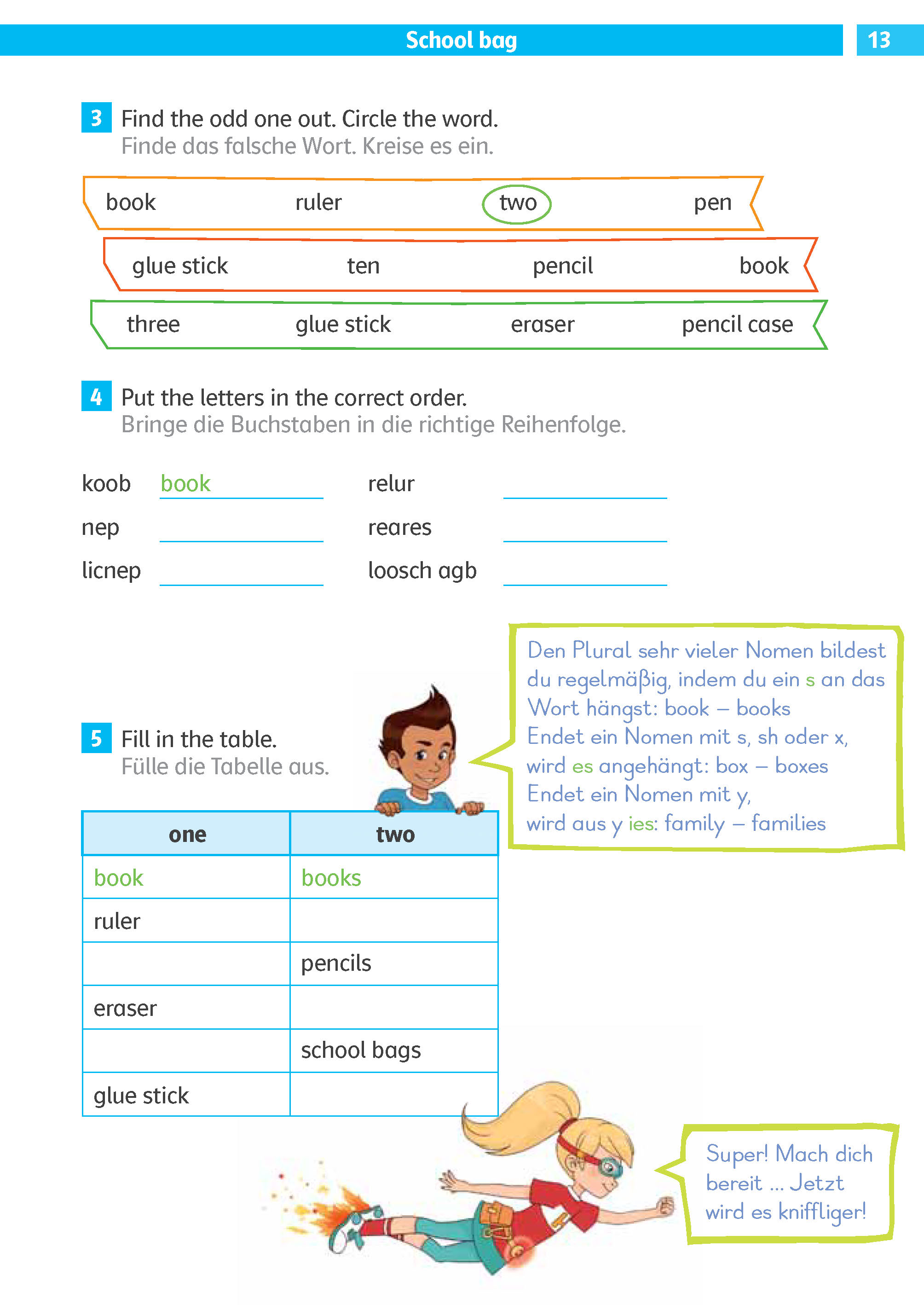 Klett Die Englisch-Helden: Englisch 3. Klasse