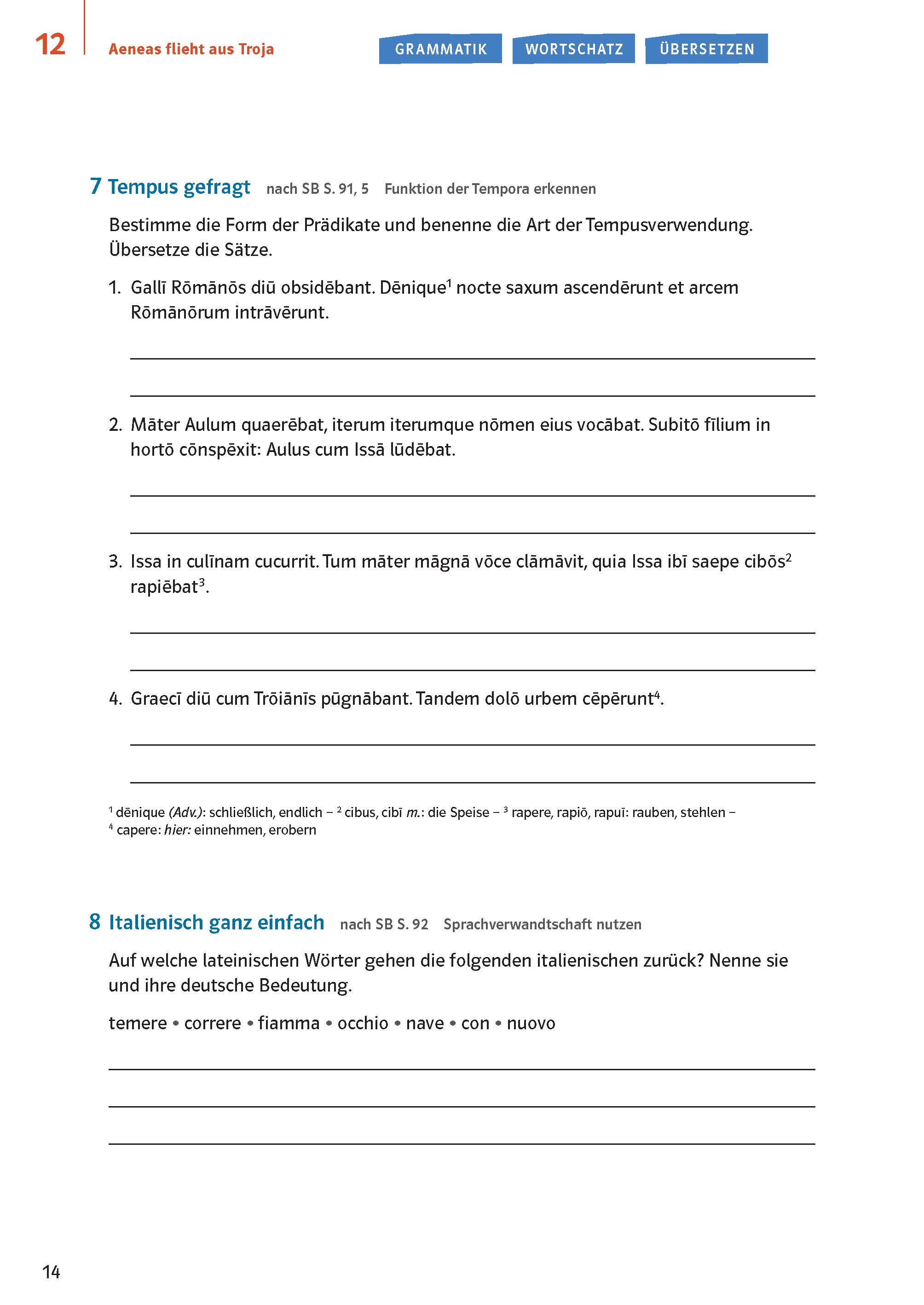 Pontes 2 Gesamtband (ab 2020) - Das Trainingsbuch zum Schulbuch 2. Lernjahr