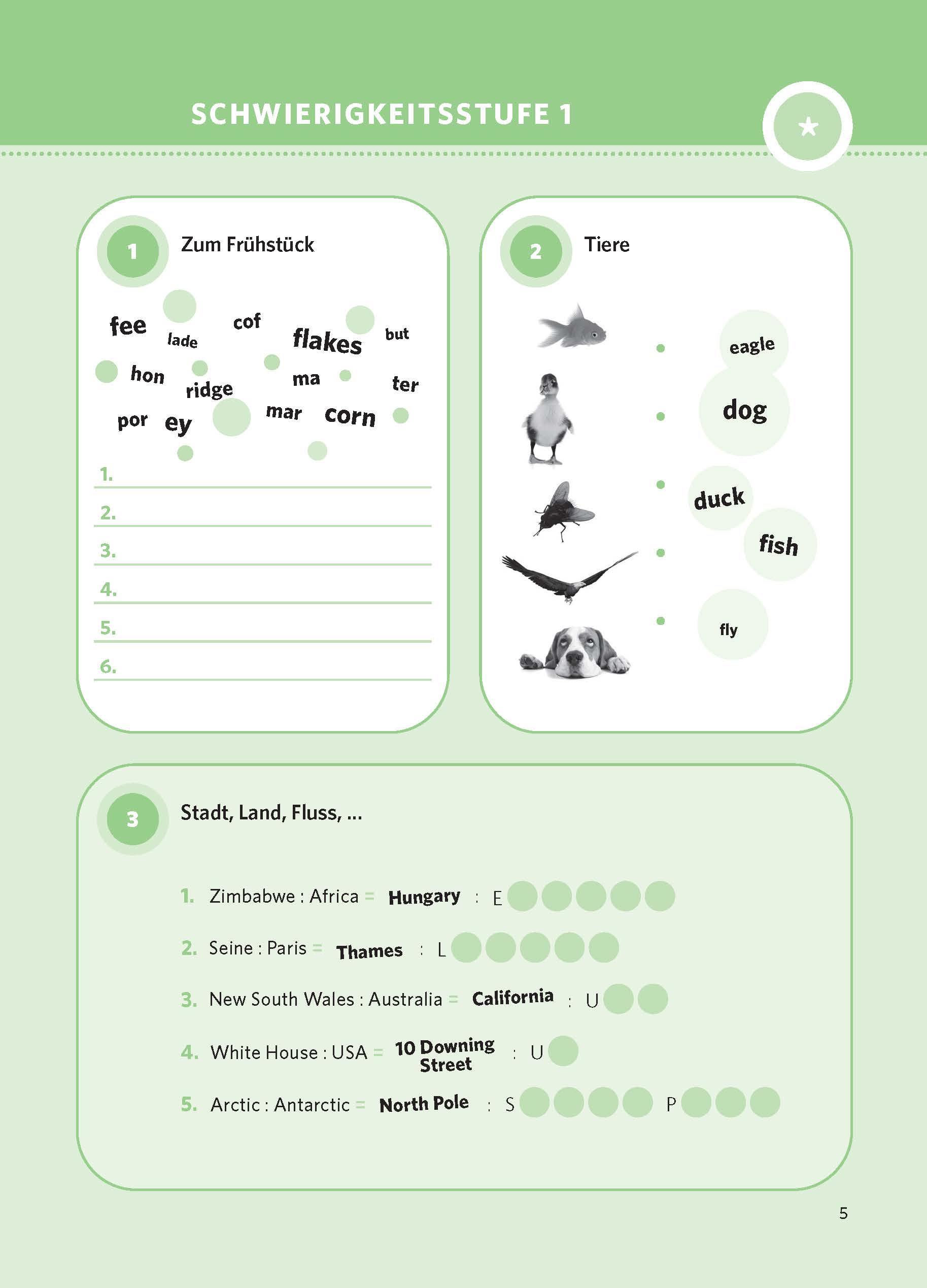 PONS Sprachrätsel Englisch