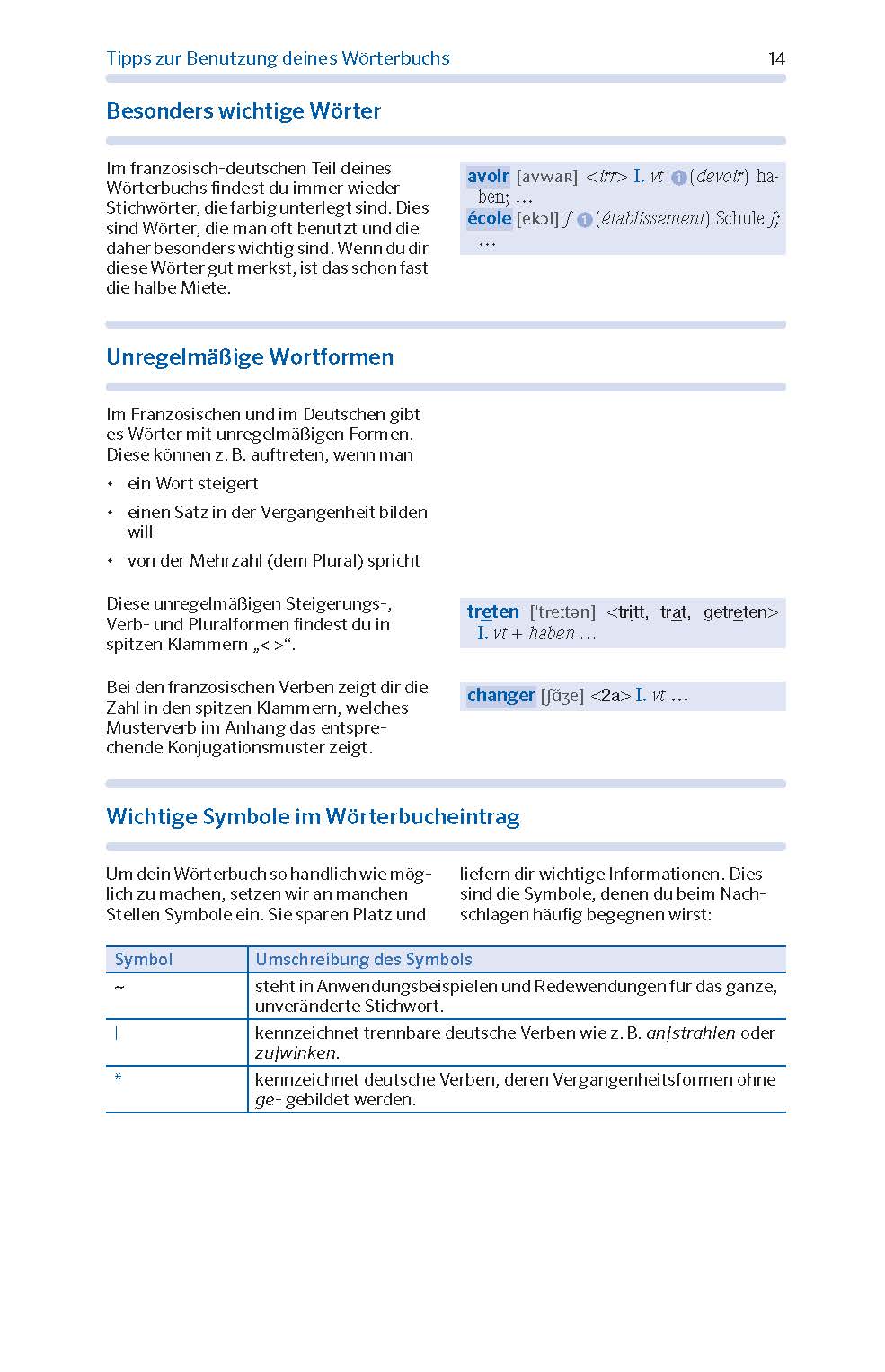 PONS Das große Schulwörterbuch Französisch