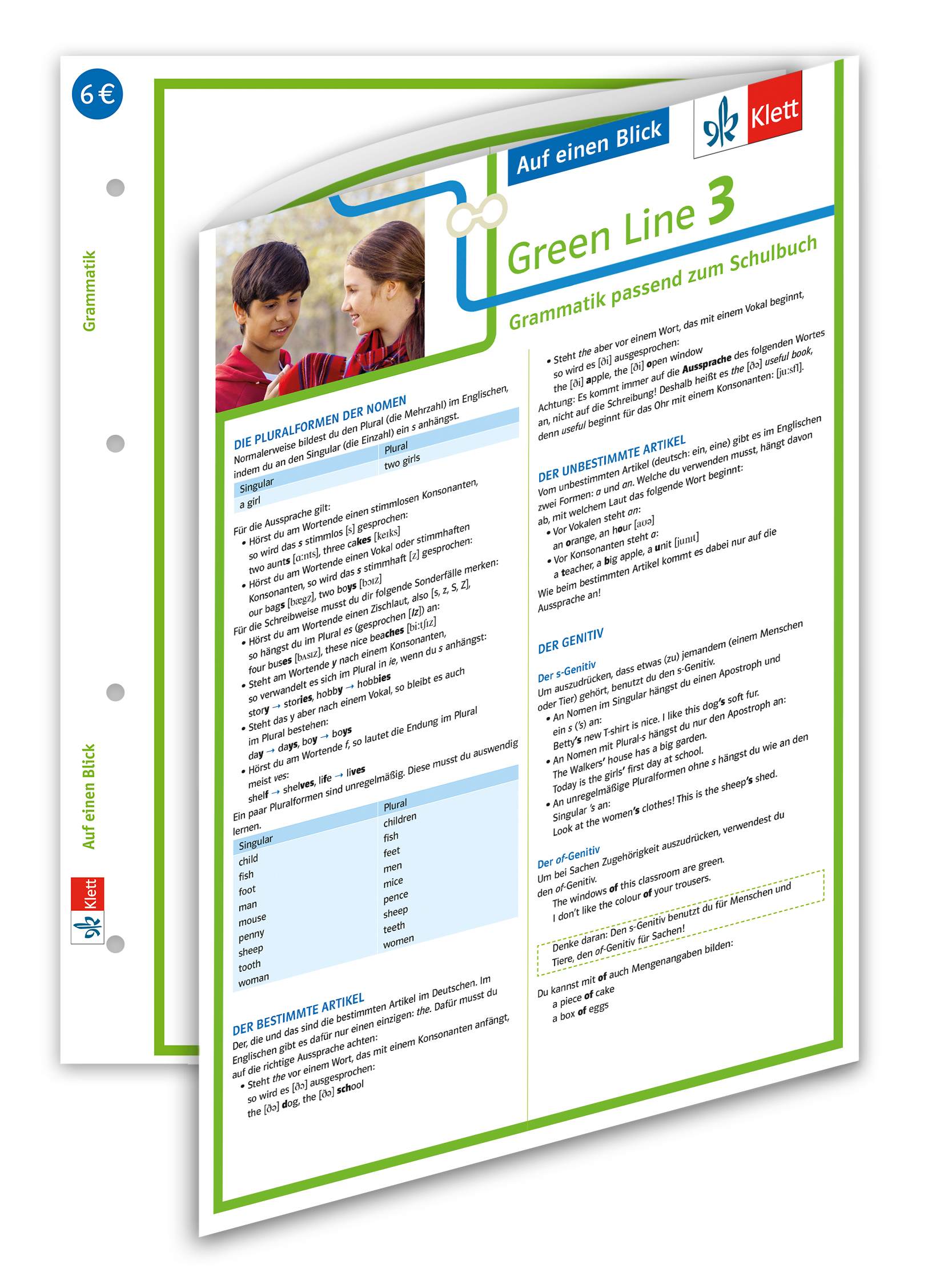 Klett Green Line 3 G8 Klasse 7 - Auf einen Blick