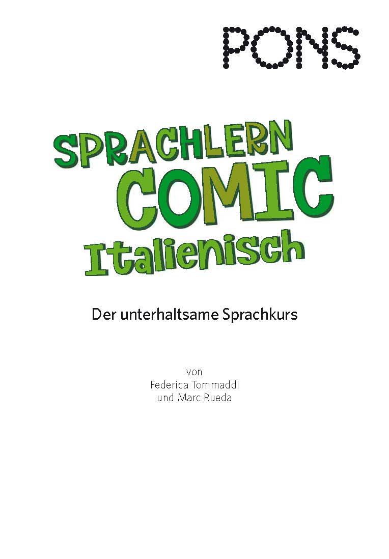 PONS Sprachlern-Comic Italienisch