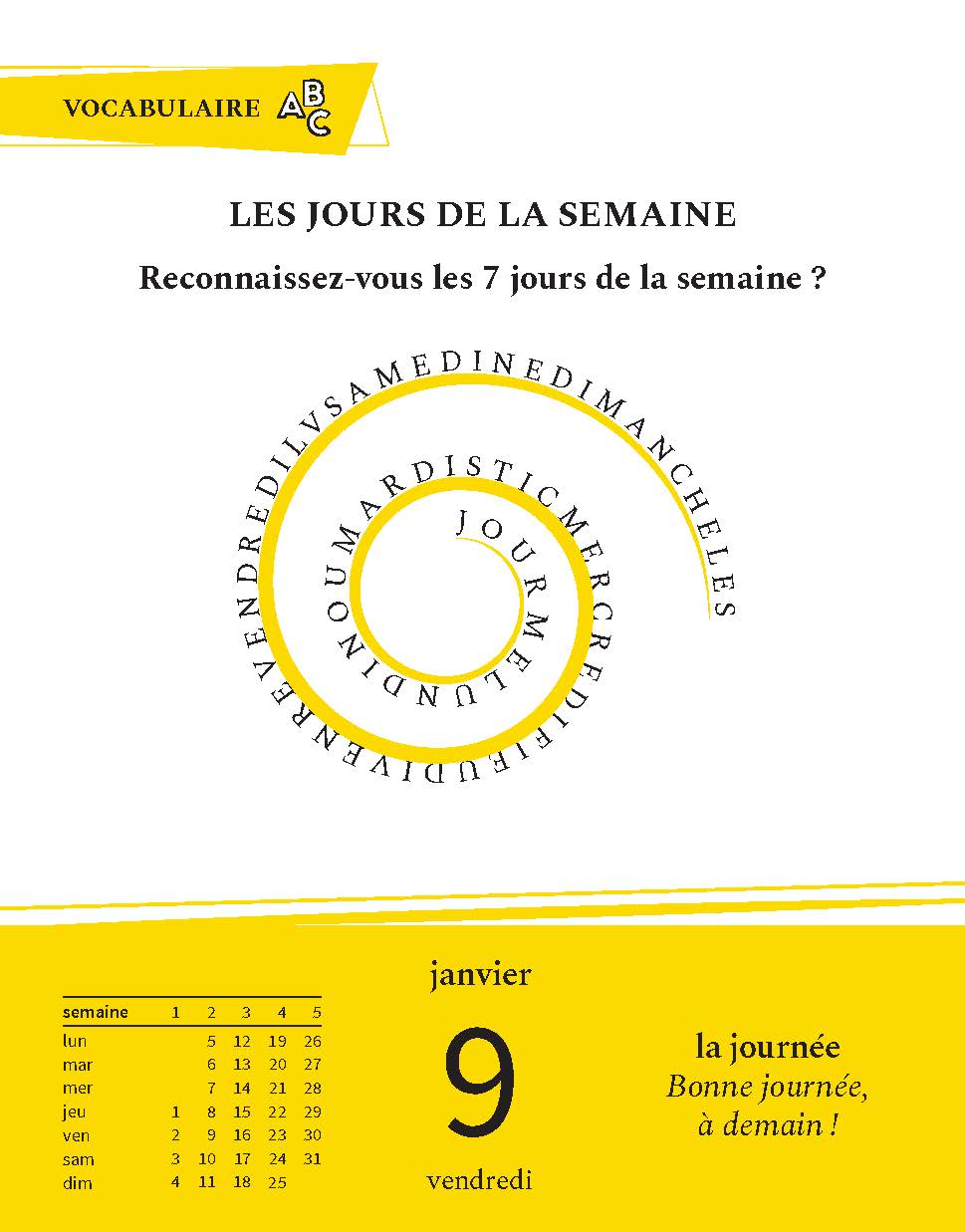 Langenscheidt Sprachkalender Französisch 2026