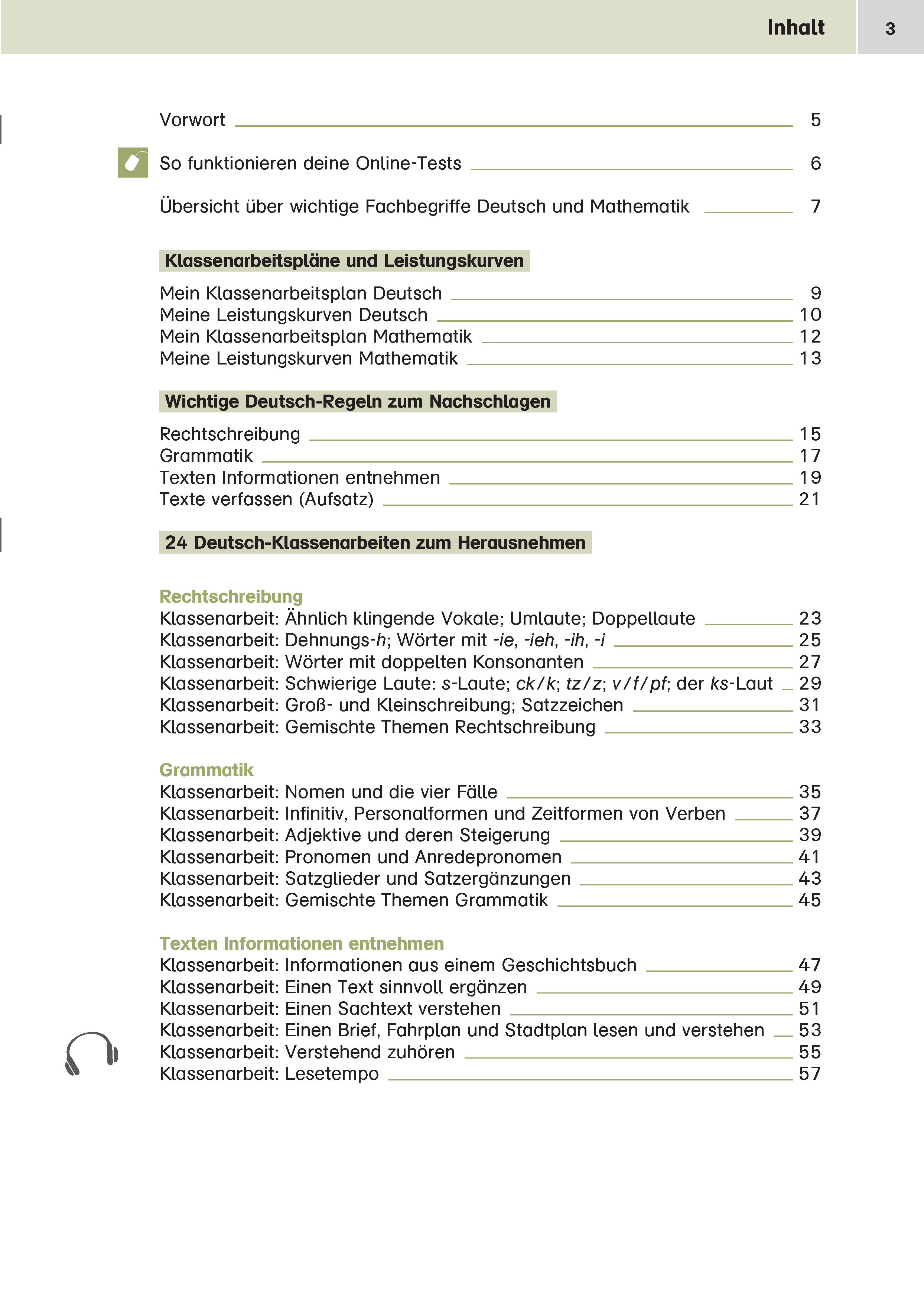 Klett Sicher ins Gymnasium Klassenarbeitstrainer Deutsch und Mathematik 4. Klasse