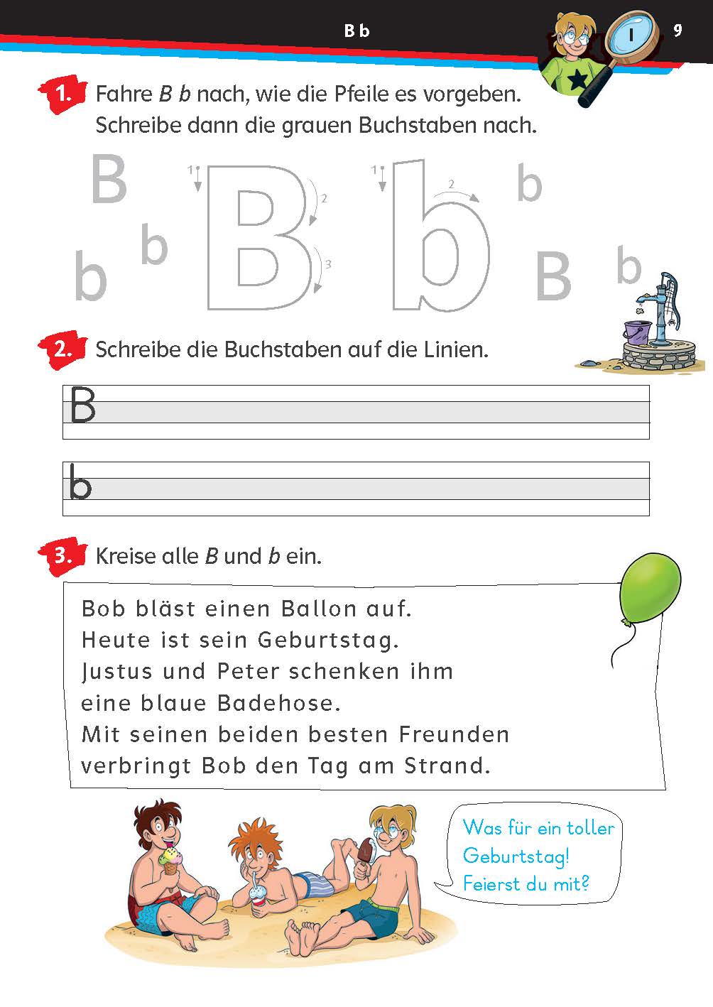 Die drei ??? Kids: Mein Übungsheft Deutsch 1. Klasse - Schreiben lernen