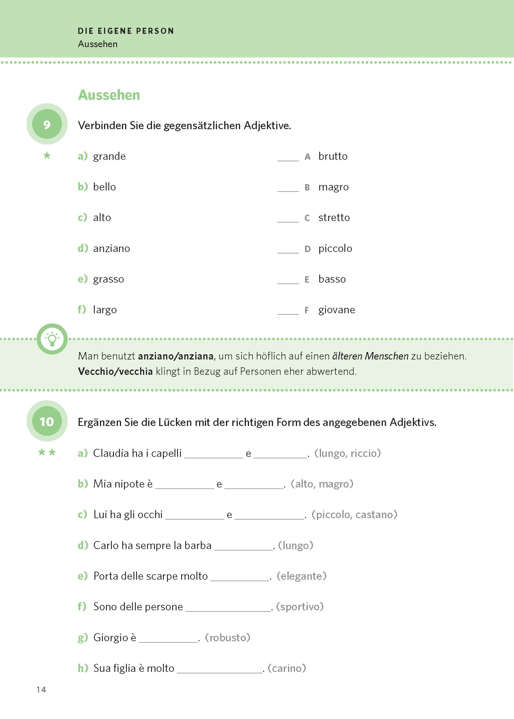 PONS 250 Wortschatz-Übungen Italienisch