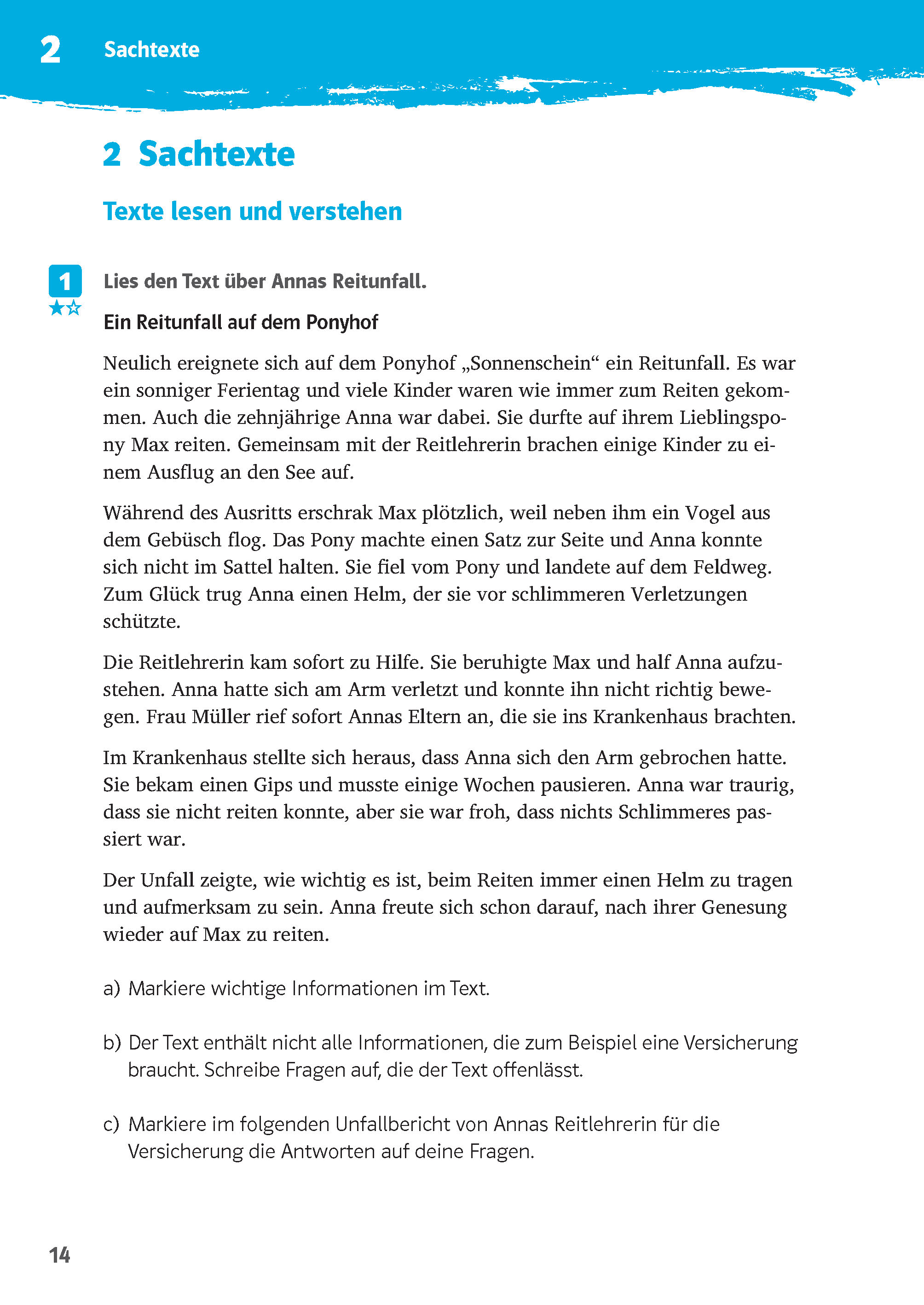 Klett 10-Minuten-Training Deutsch Texte lesen und verstehen 5. Klasse