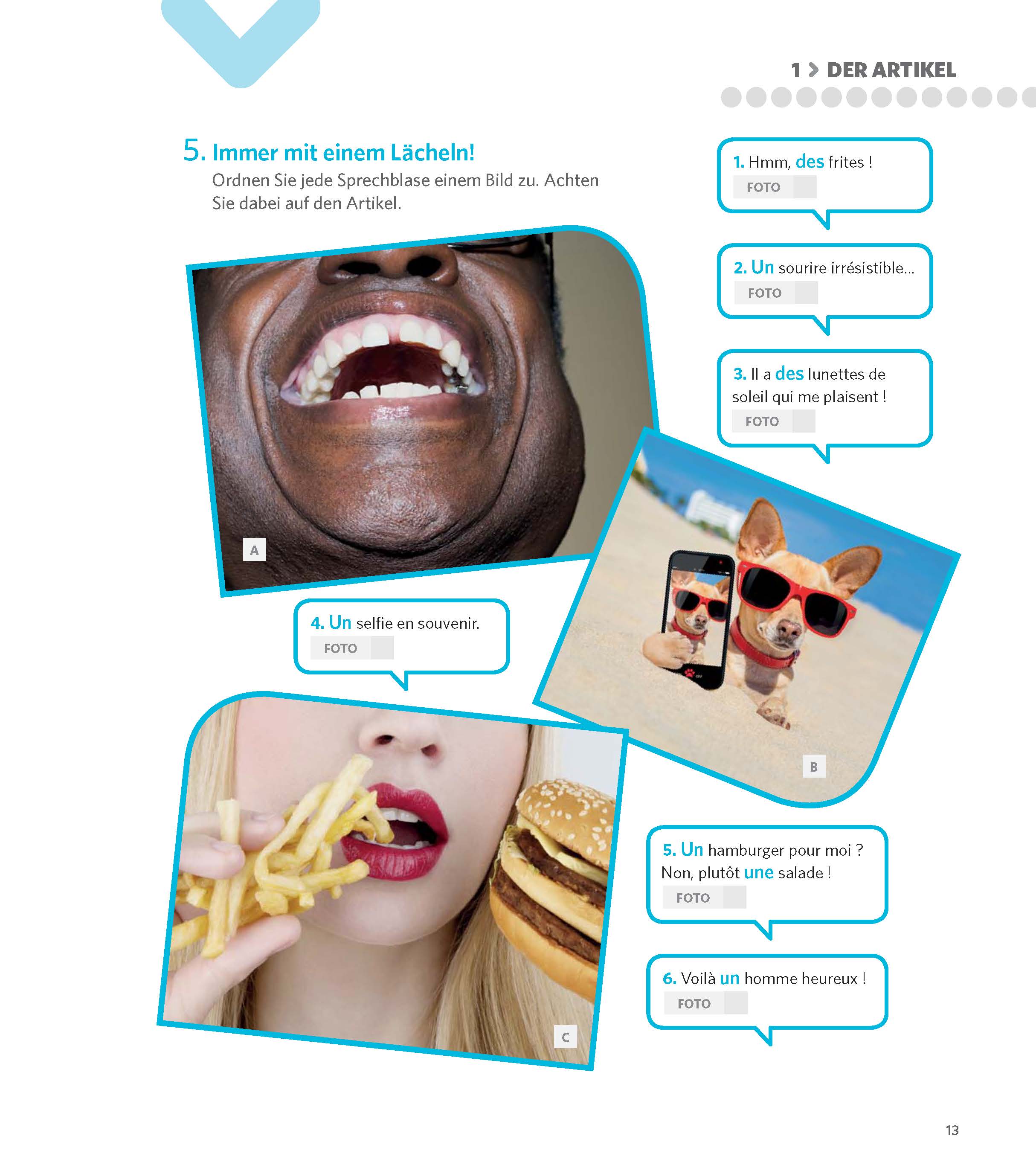 PONS Grammatik üben in Bildern Französisch