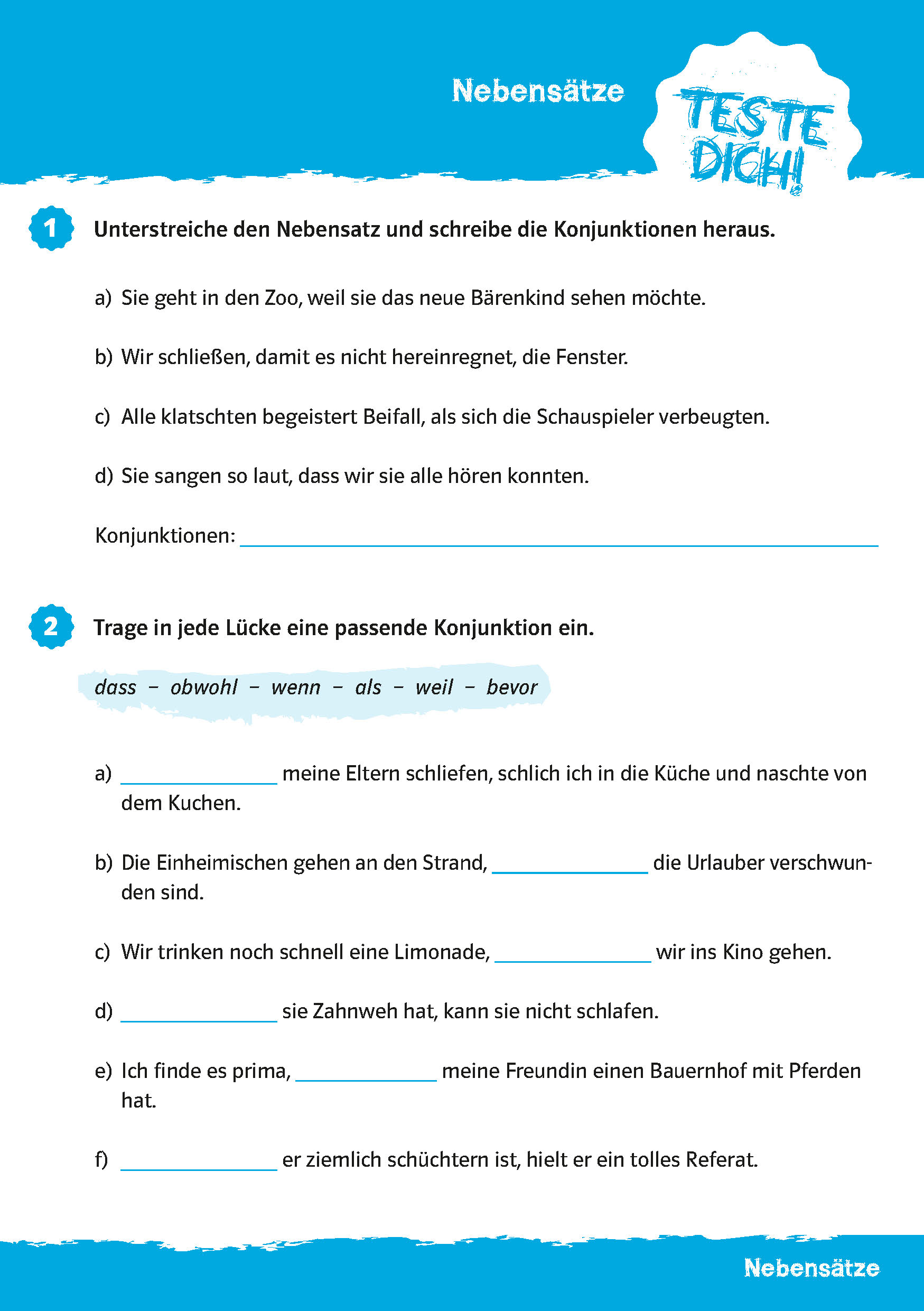 PONS Blitztraining Deutsch 6. Klasse