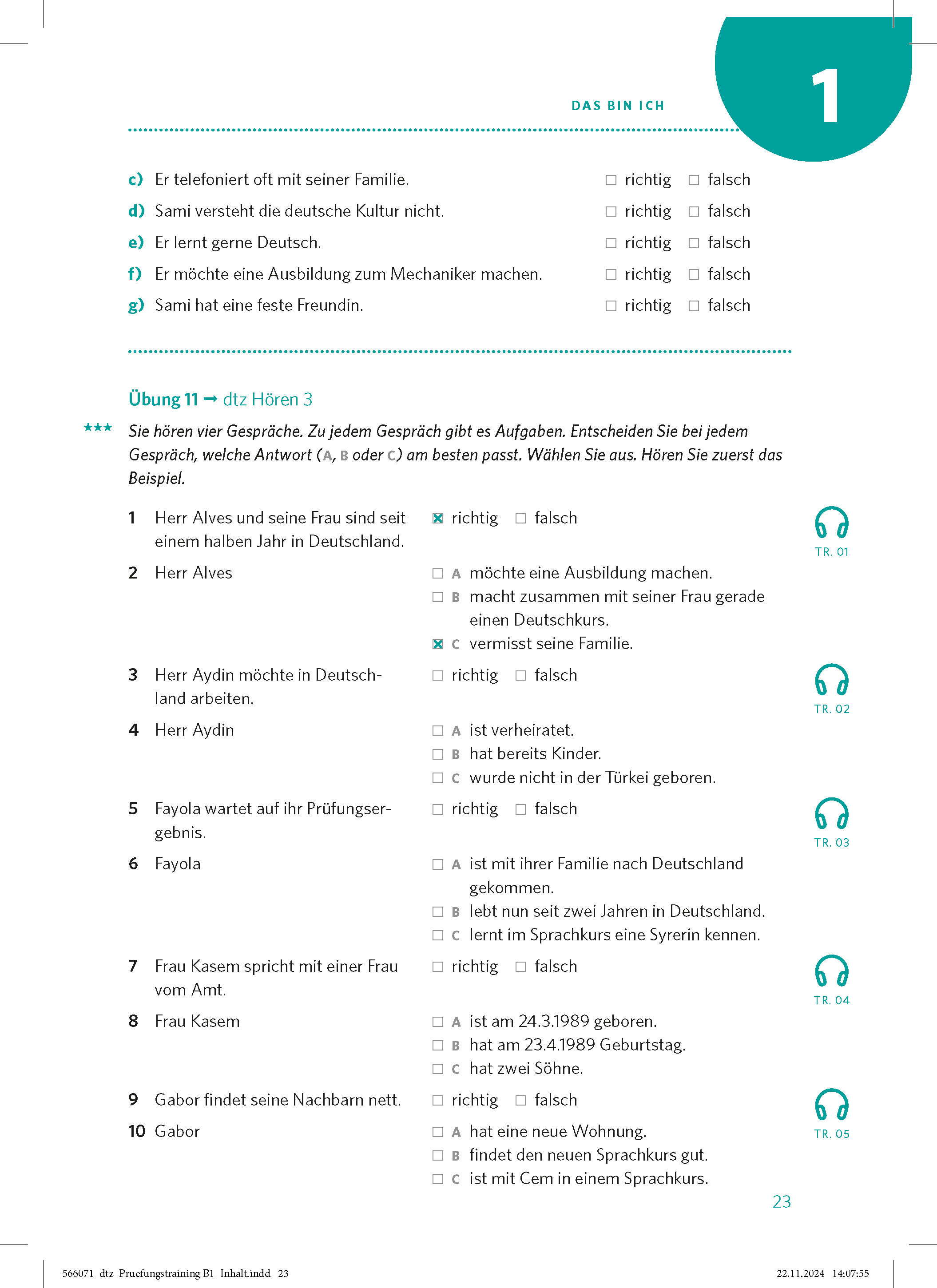 PONS Prüfungstraining Deutsch-Test für Zuwanderer