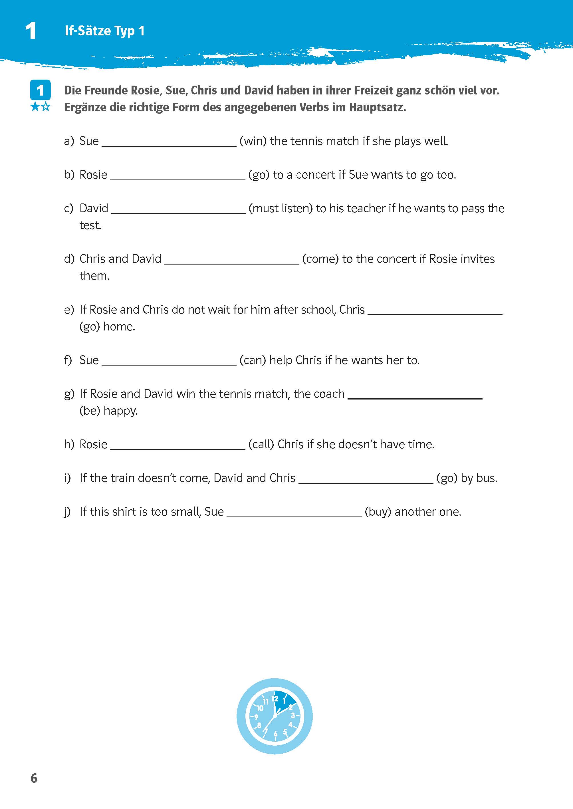 Klett 10-Minuten-Training Englisch Grammatik If-Clauses 6.-8. Klasse