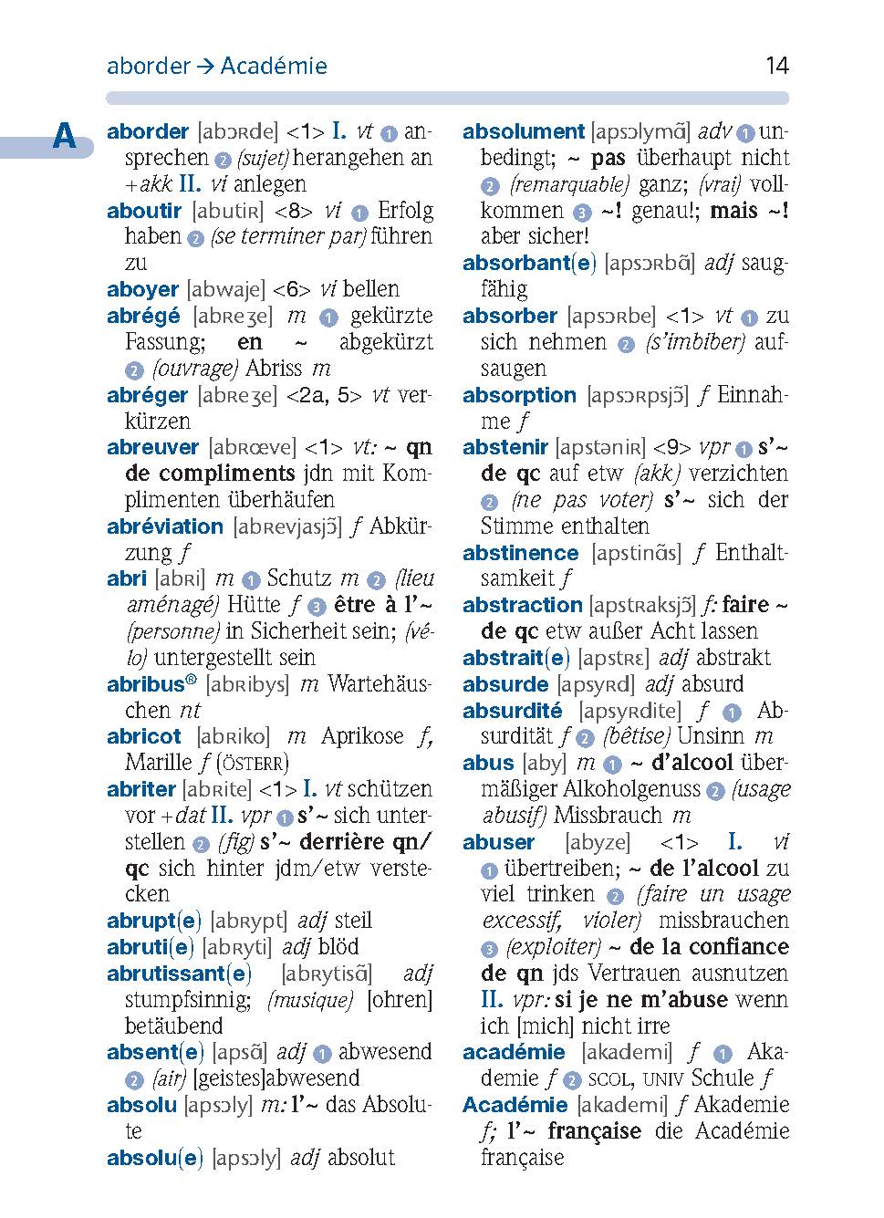 PONS Praxiswörterbuch Französisch