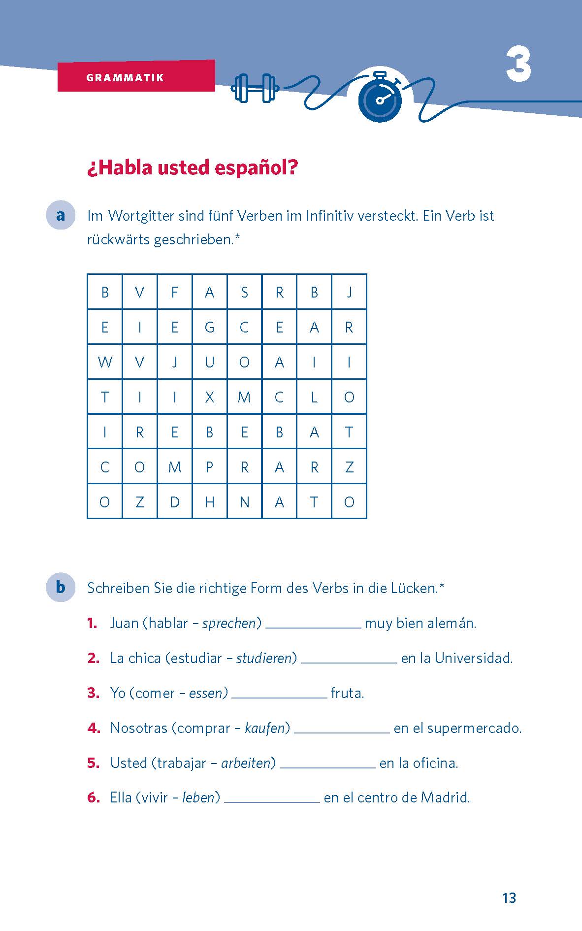 PONS 10-Minuten-Workout Spanisch