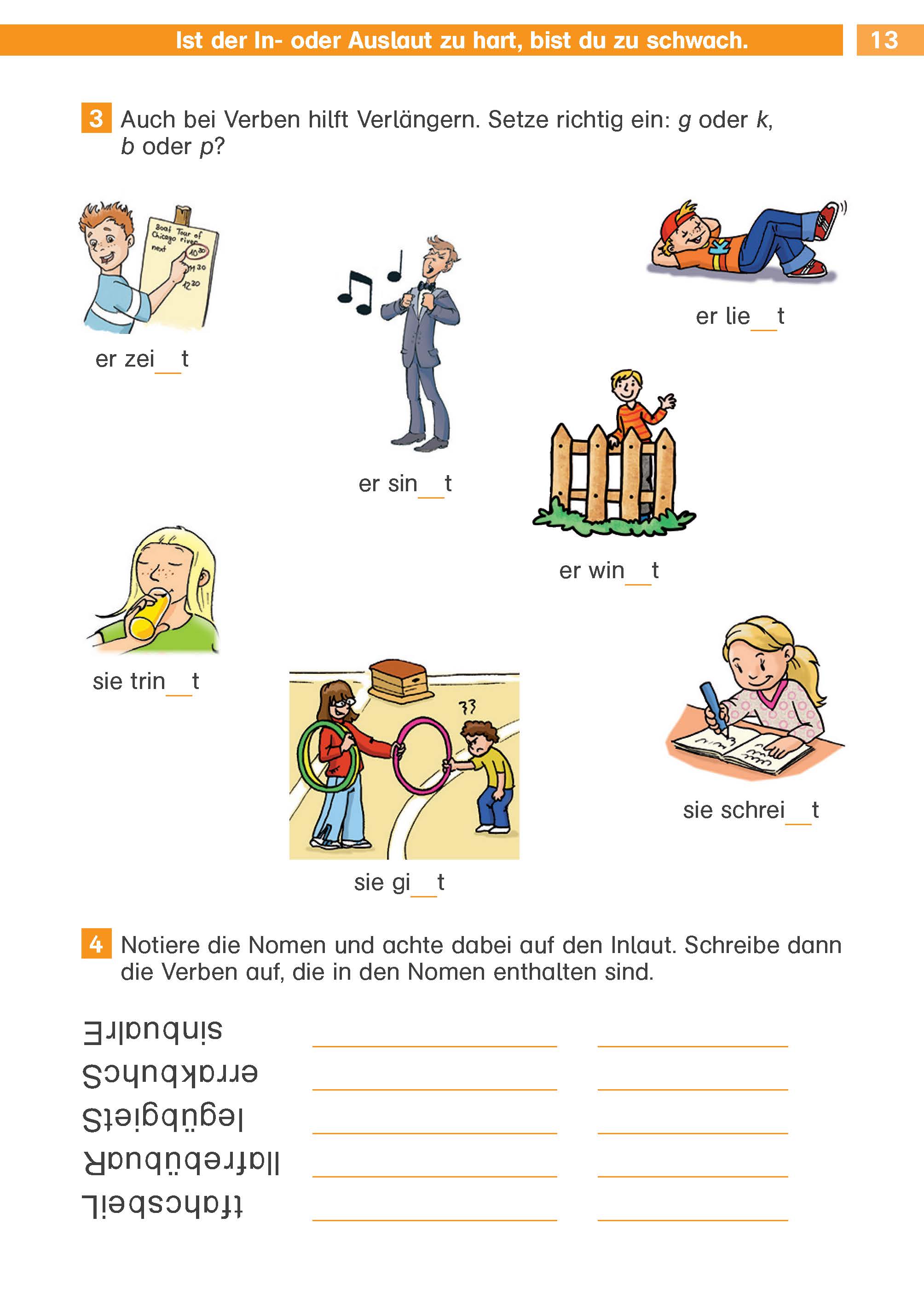 Klett Die Deutsch-Helden: Knobelaufgaben für Deutsch-Helden 4. Klasse