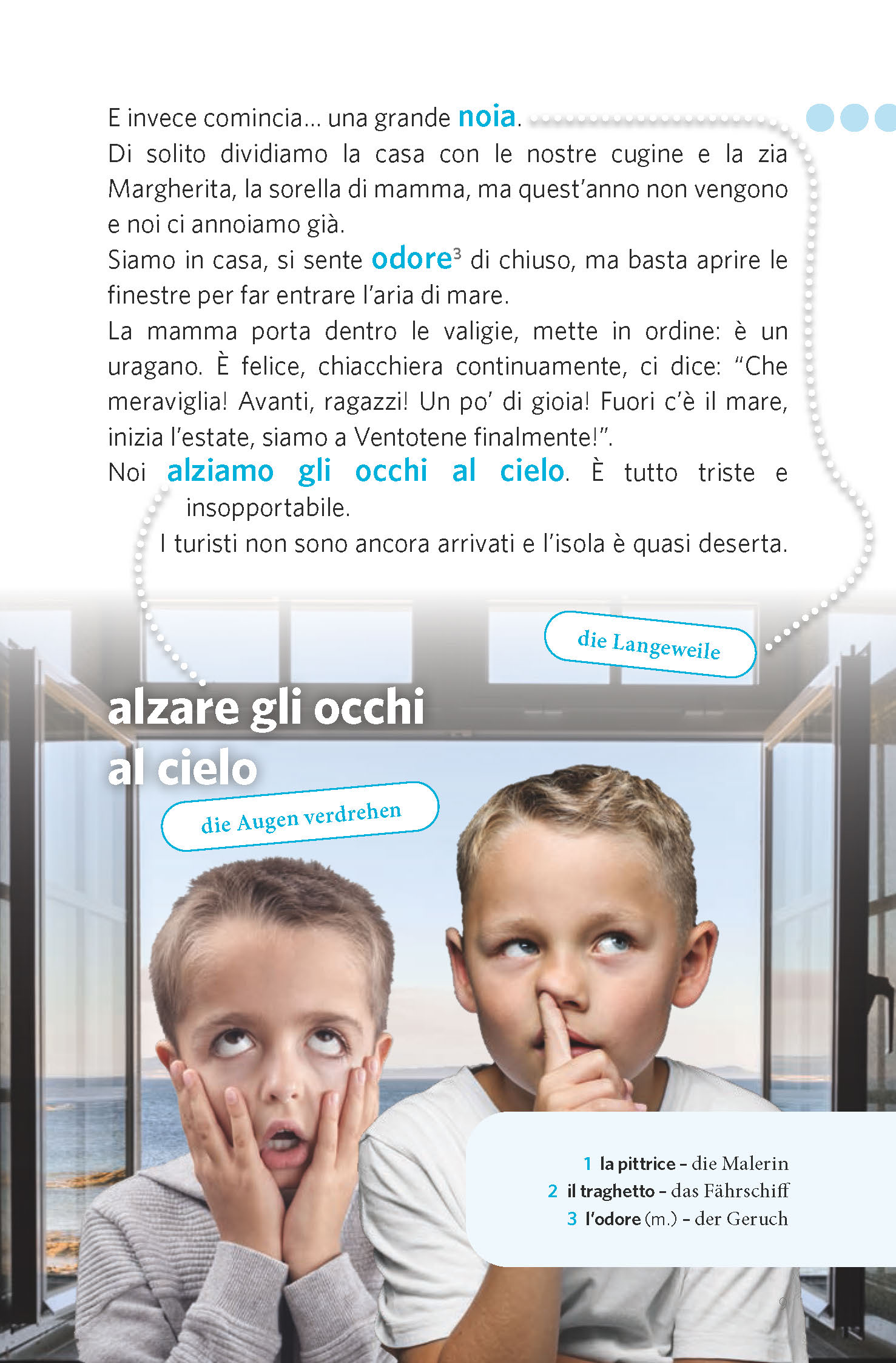 PONS Lektüre in Bildern Italienisch A1-A2 – Bagno di mezzanotte