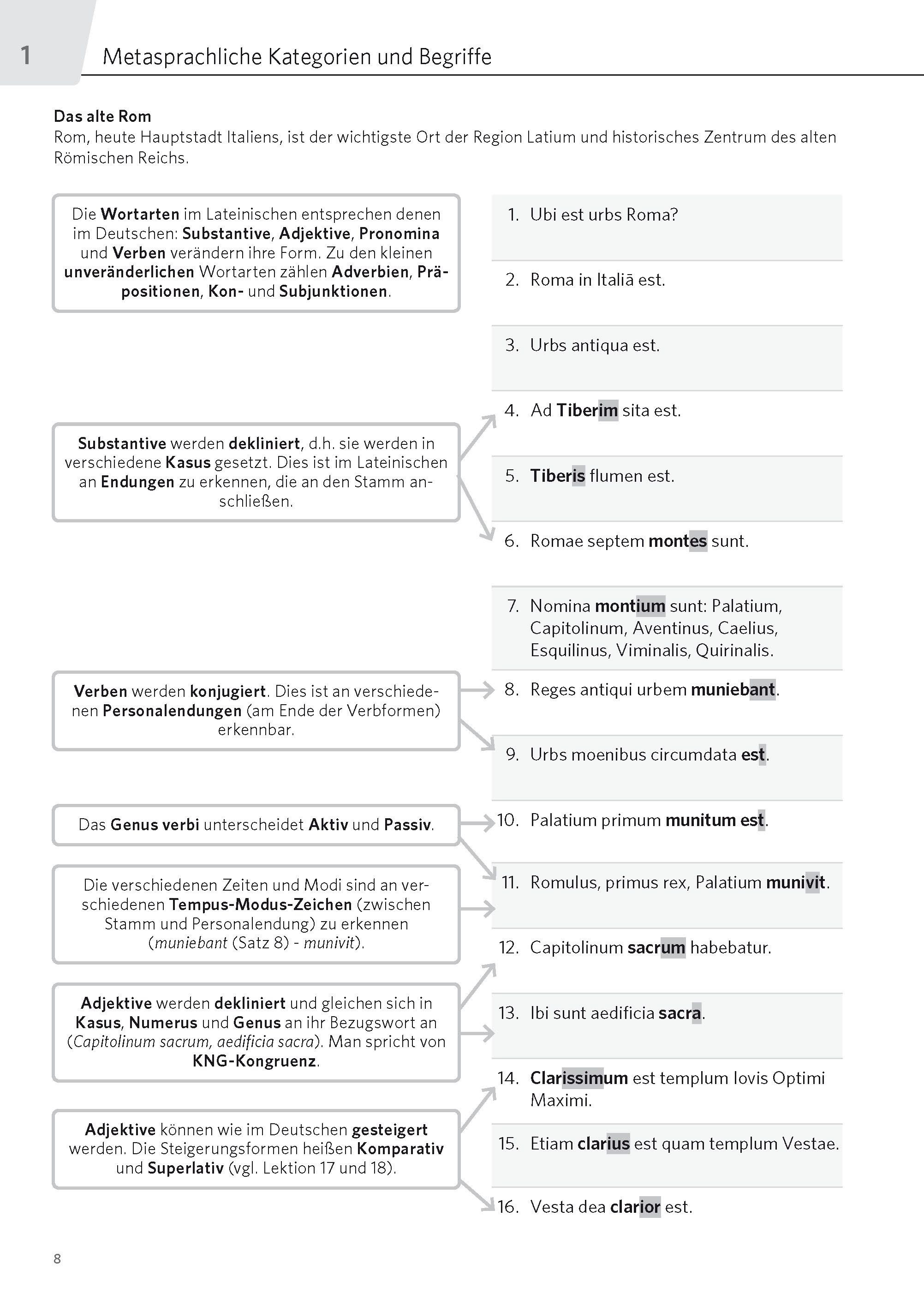 PONS Satz für Satz Latein Grammatik