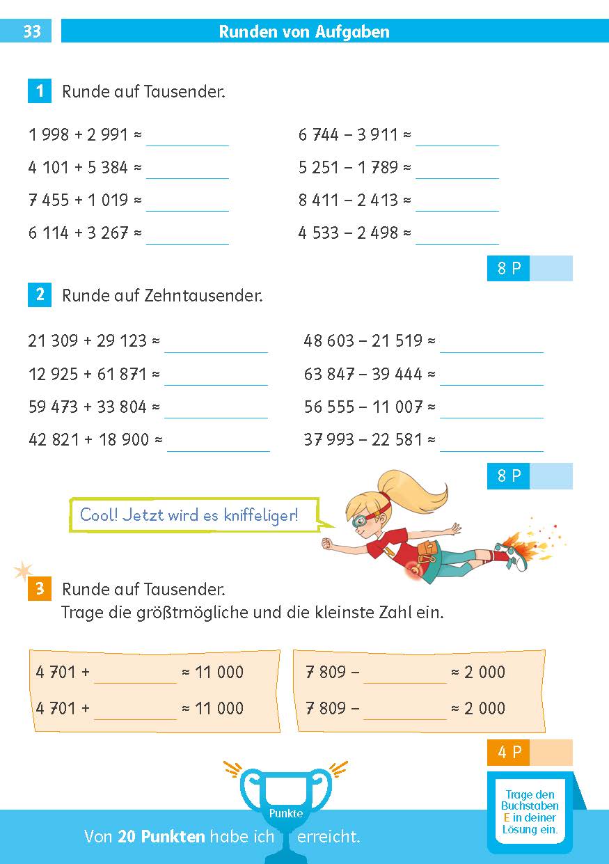 Klett Die Mathe-Helden: Mathe-Testblock So gut bin ich! 4. Klasse