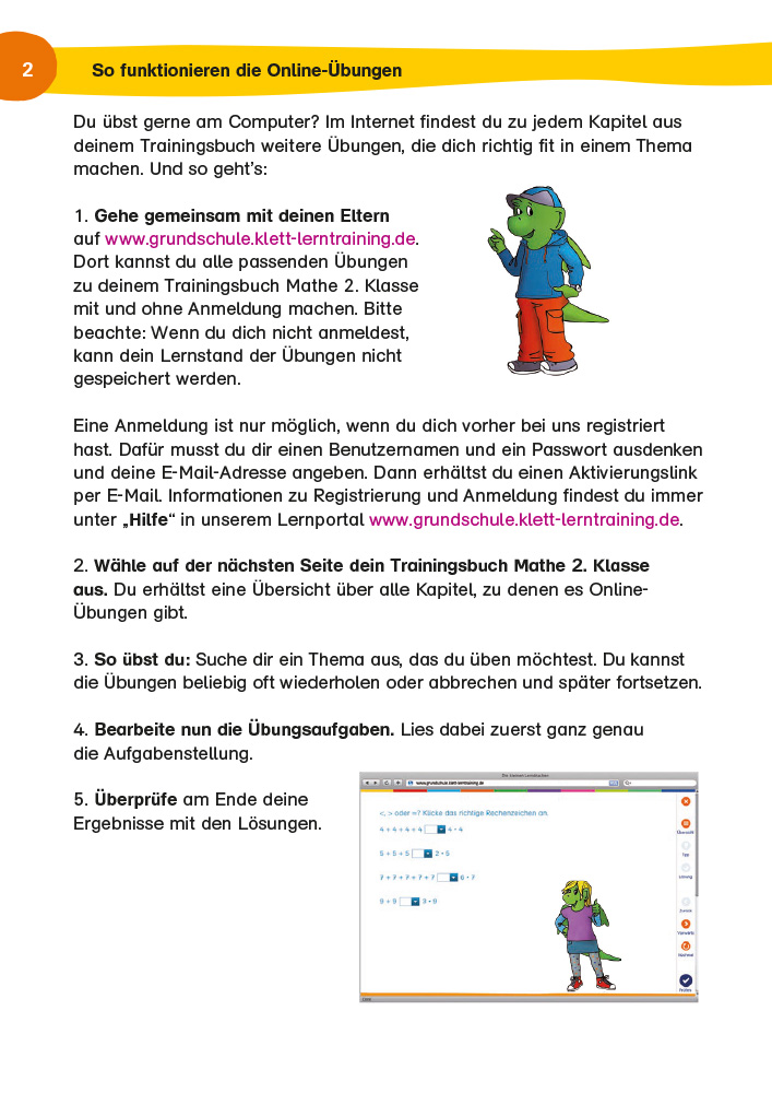 Klett Mein großes Trainingsbuch Mathematik 1. Klasse