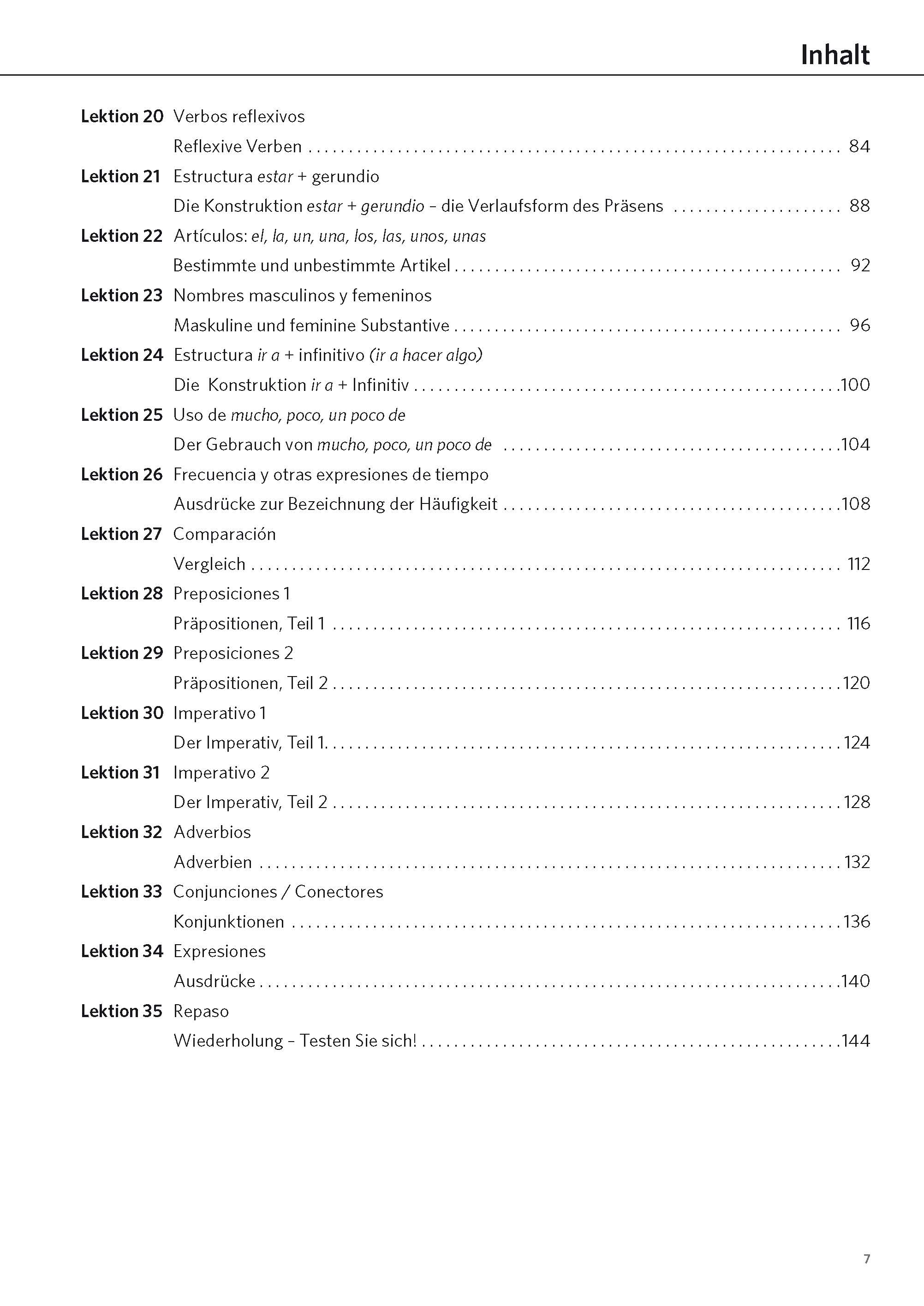 PONS Satz für Satz Spanisch A1
