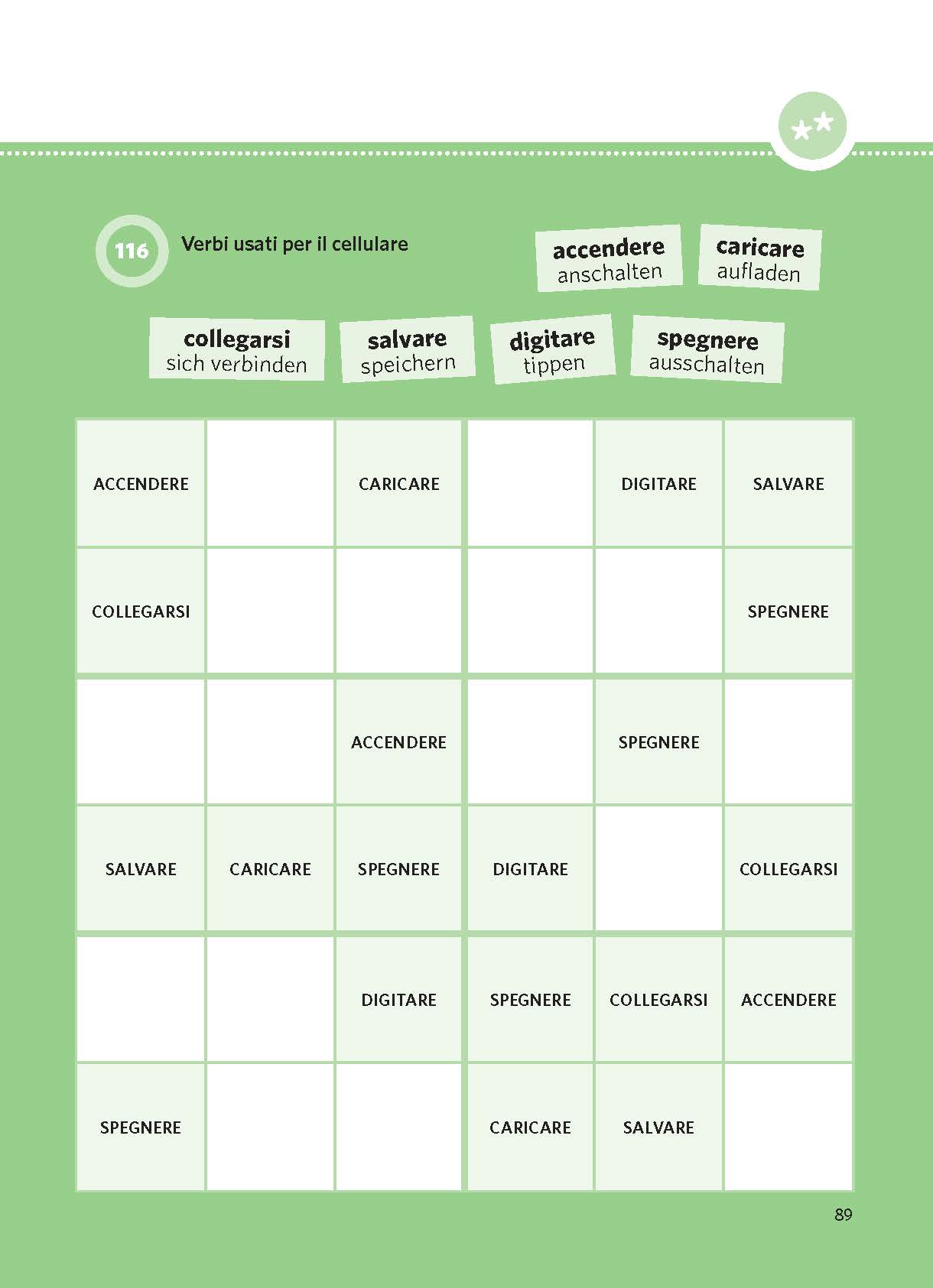 PONS Sprachrätsel Italienisch