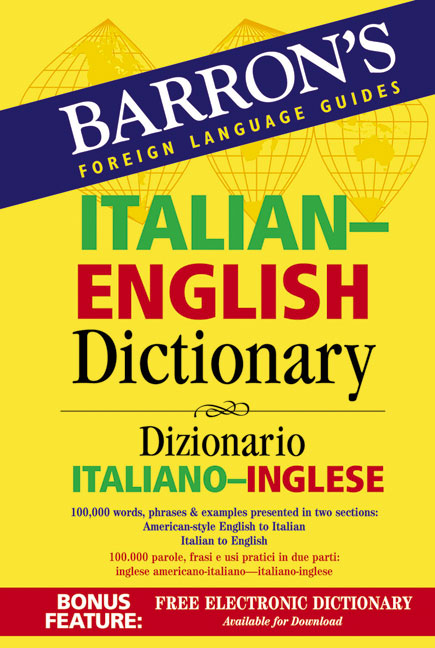 Barron's Italian-English Dictionary Barron's Italian-English Dictionary